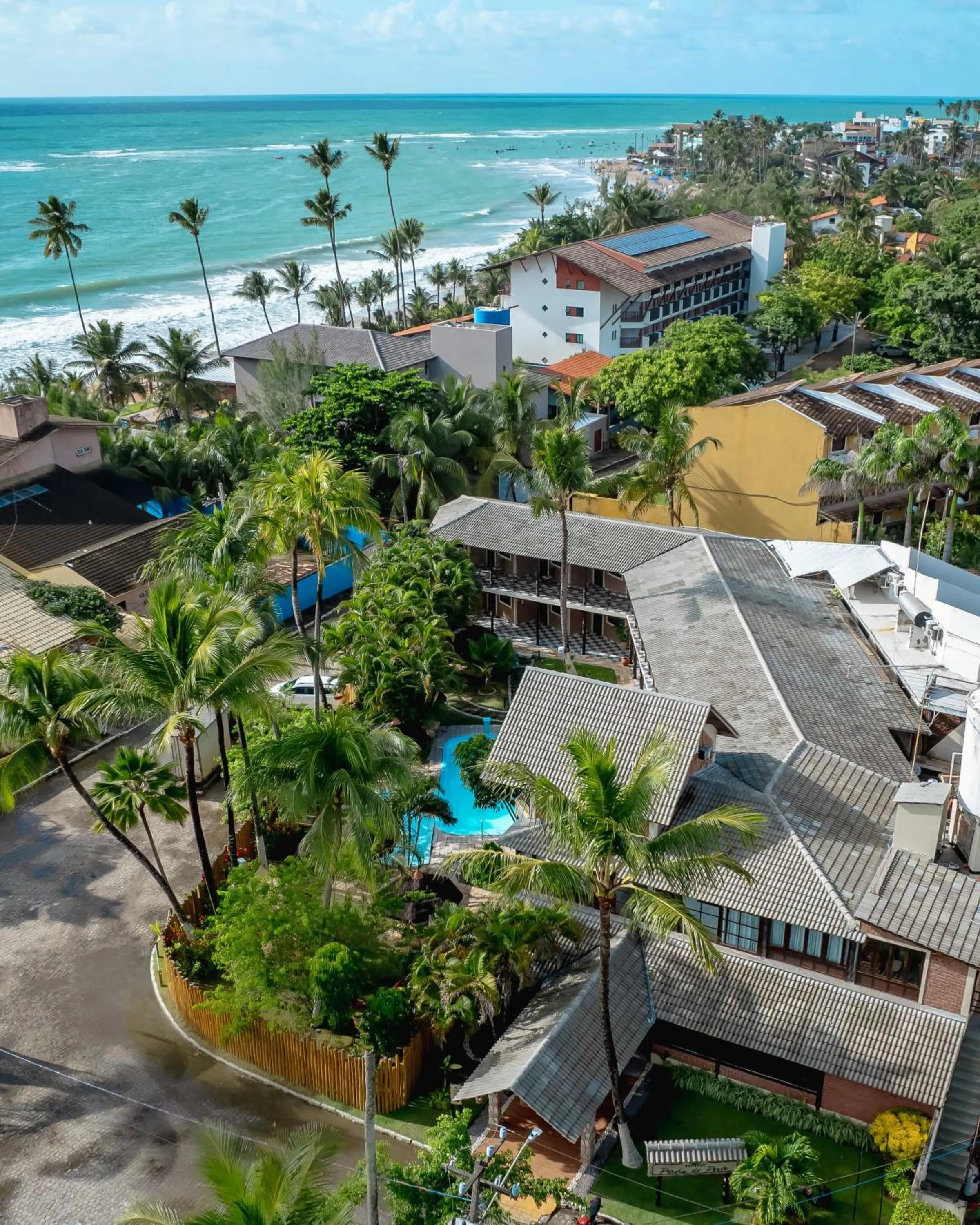 Bird's eye view in Pousada Pérola do Porto