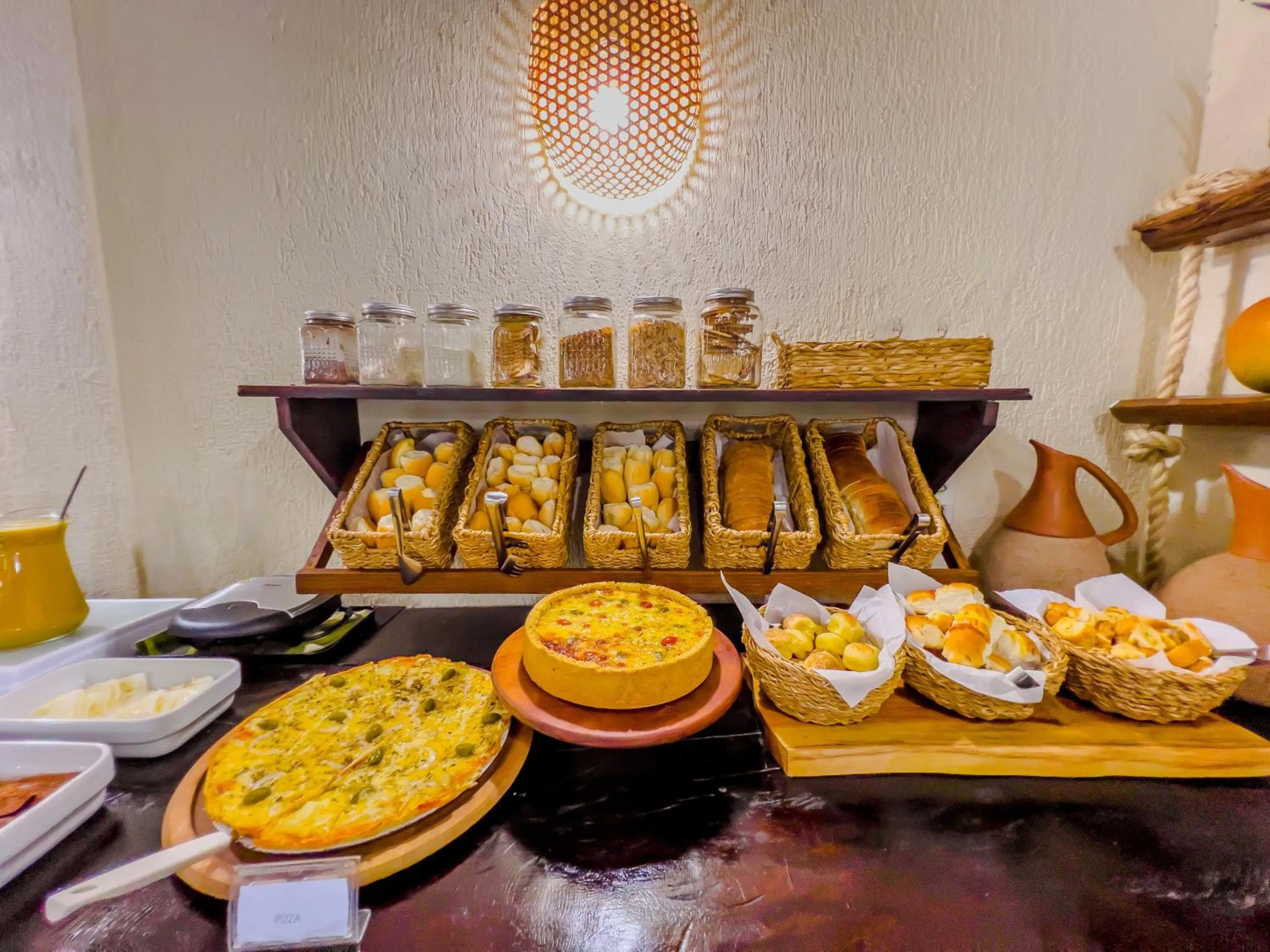 Buffet breakfast in Pousada Pérola do Porto