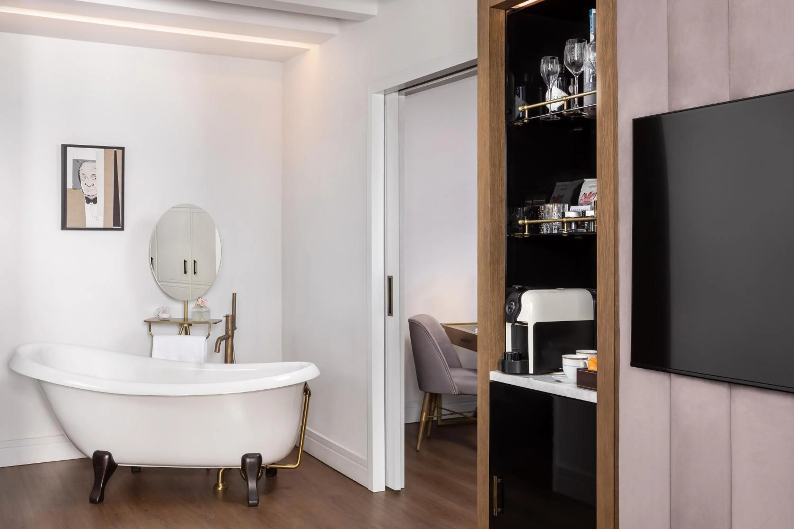 Bath in Gran Hotel Inglés - The Leading Hotels of the World