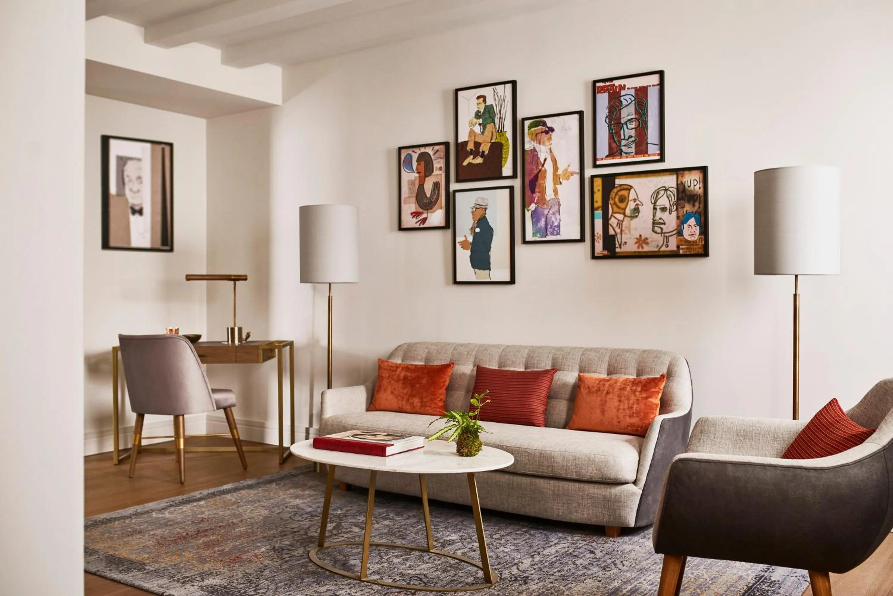 Living room in Gran Hotel Inglés - The Leading Hotels of the World