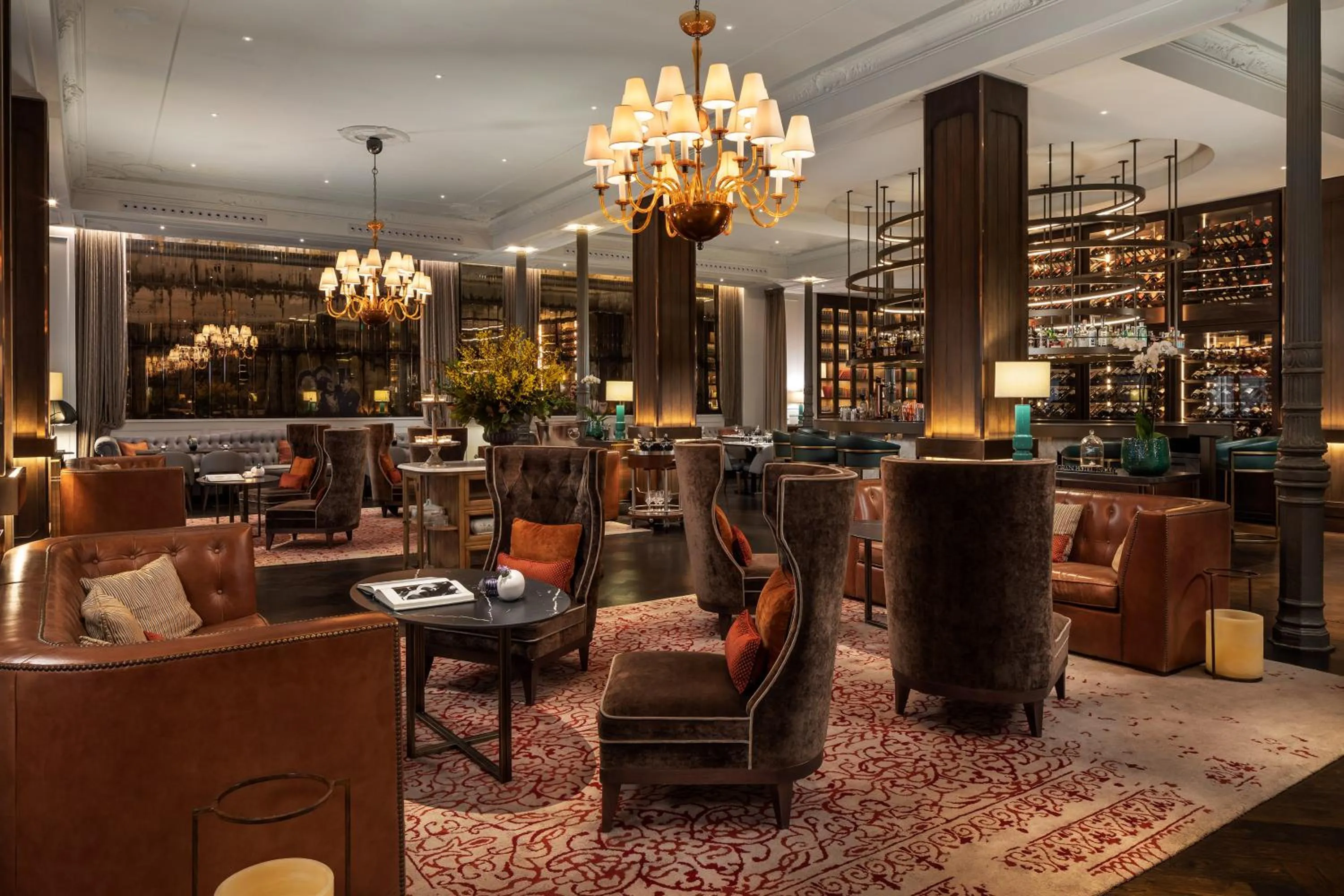 Lobby or reception in Gran Hotel Inglés - The Leading Hotels of the World