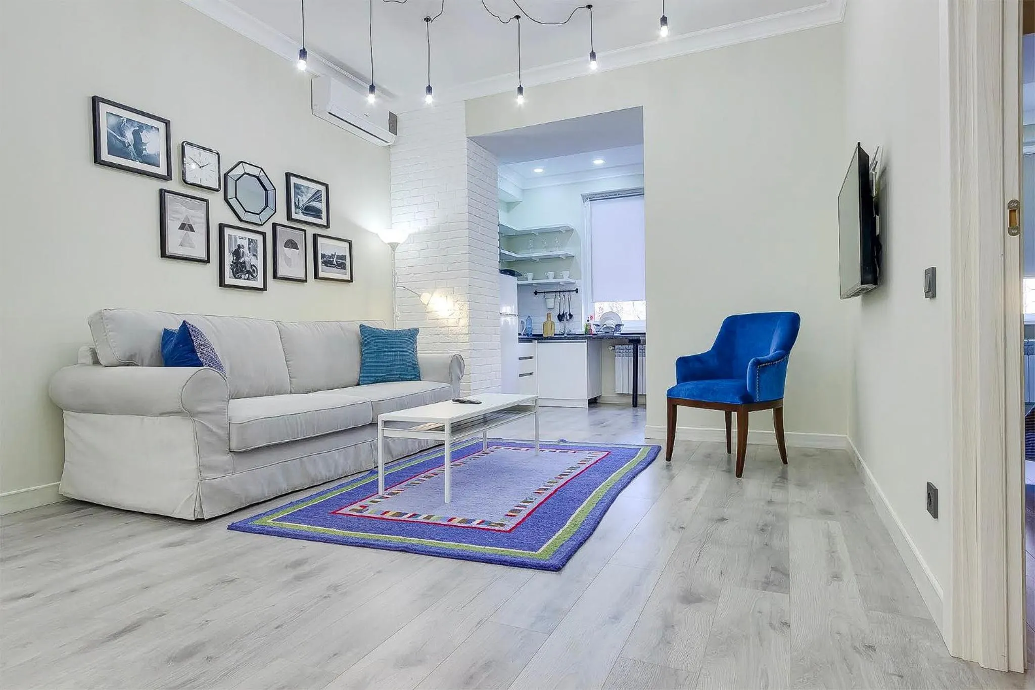 Living room in Opera Apartments Almaty