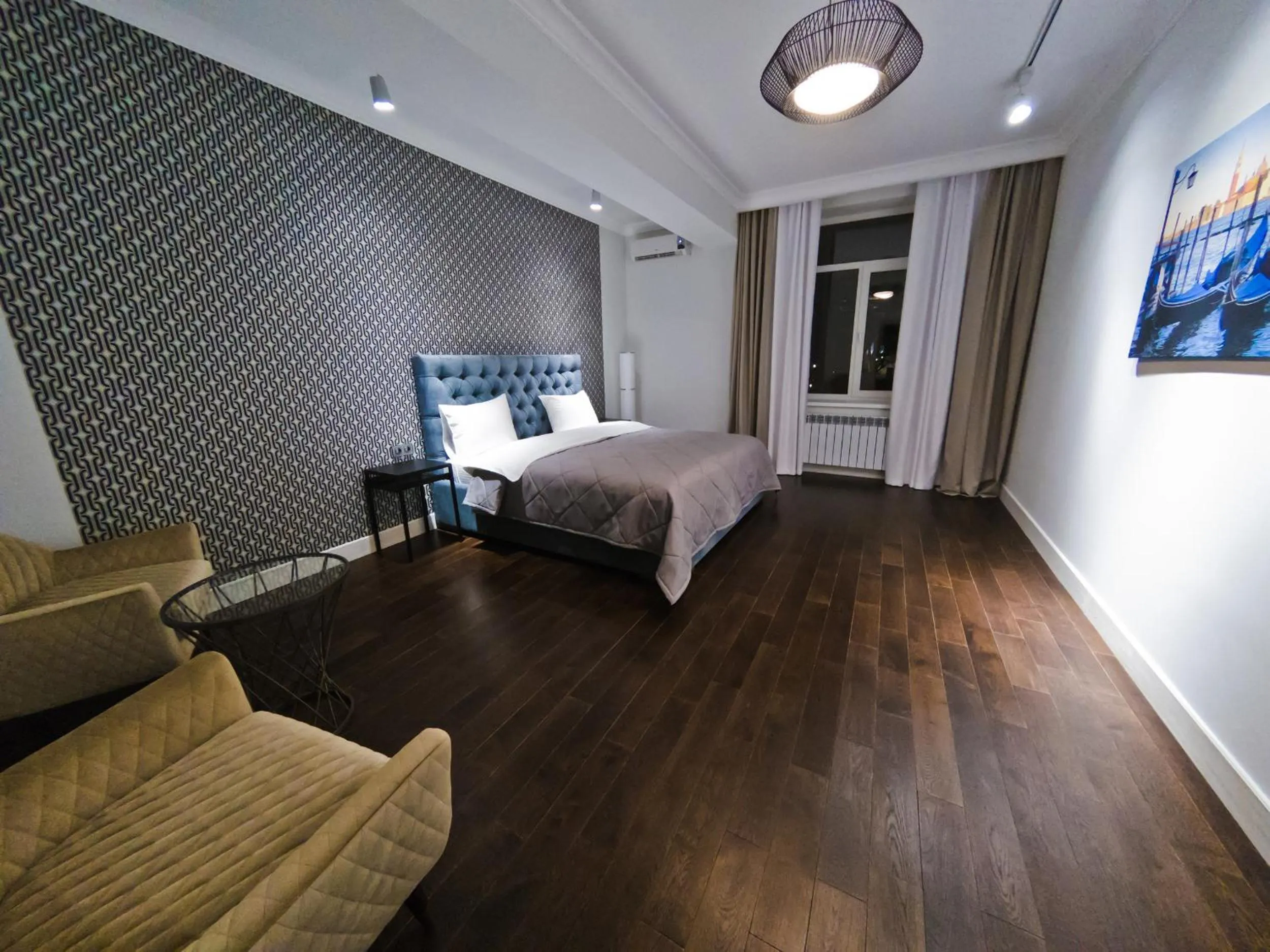 Bedroom, Bed in Opera Apartments Almaty