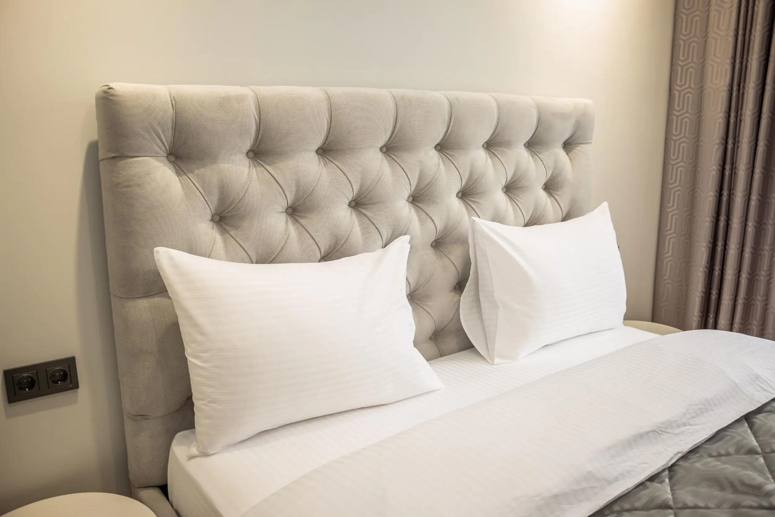 Bedroom, Bed in Opera Apartments Almaty