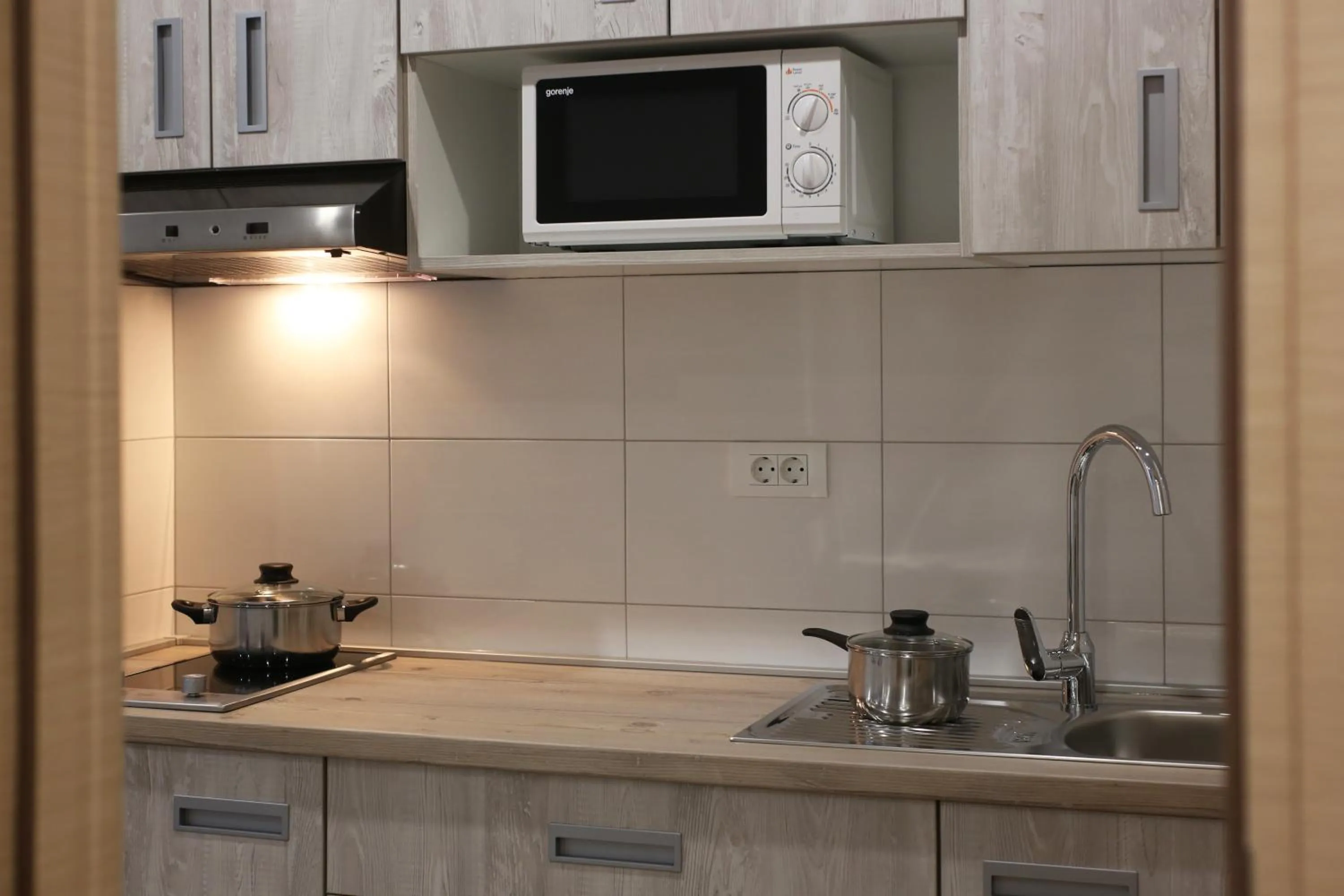 Kitchen or kitchenette in Studio Apartments 4 You in Split