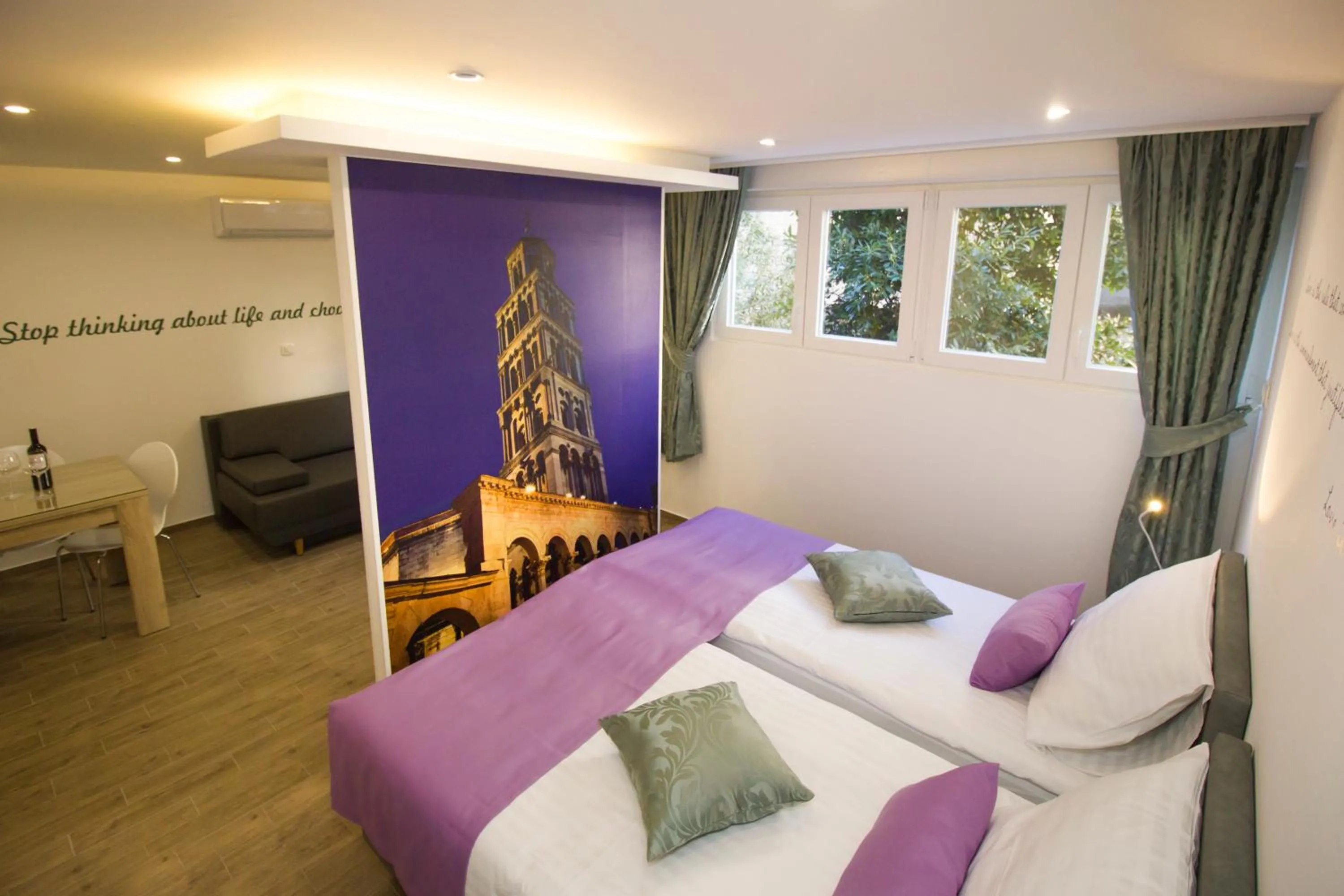 Bedroom, Bed in Studio Apartments 4 You in Split