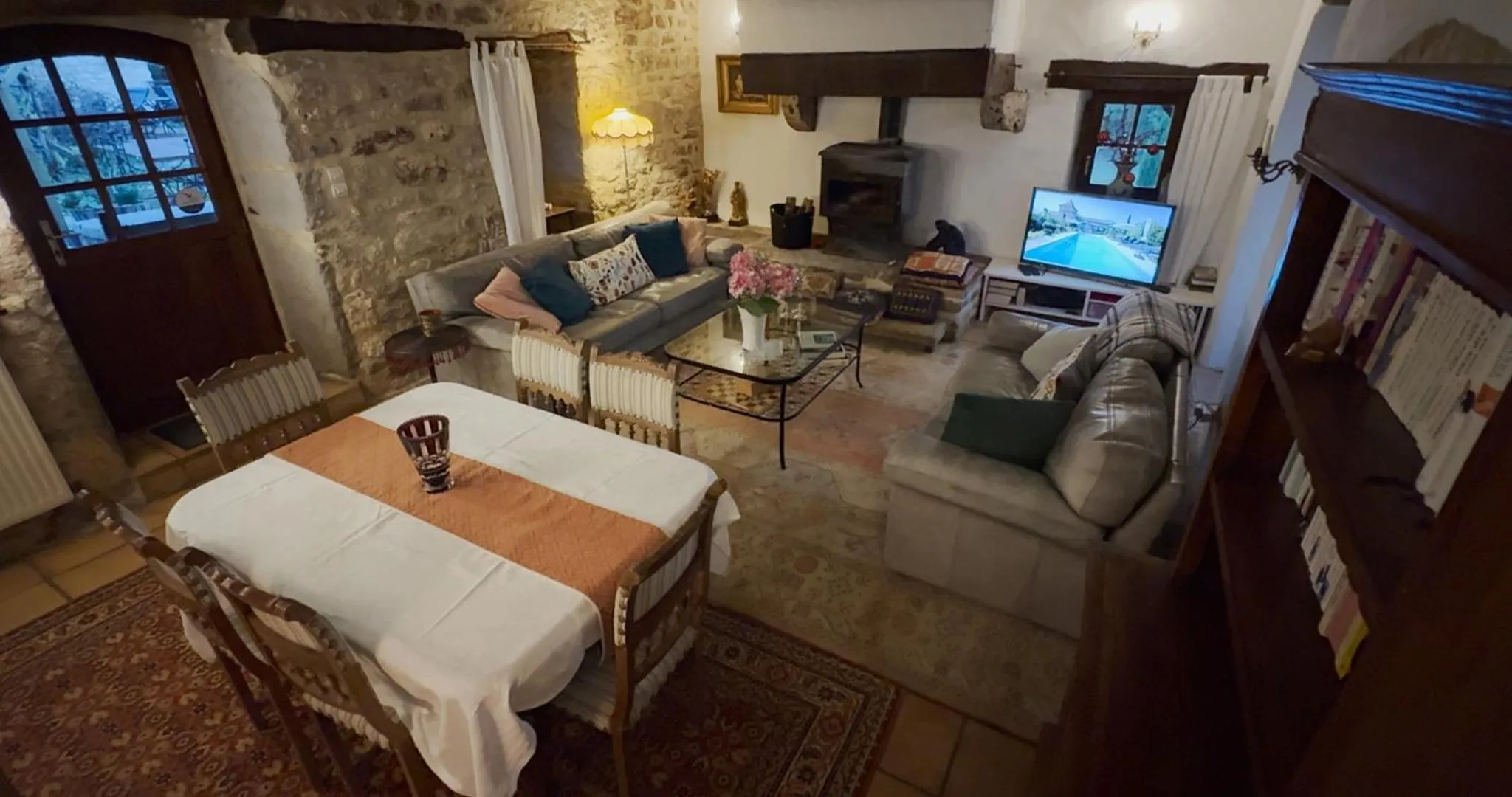 Living room, Bed in Pérard Chambres D’Hotes