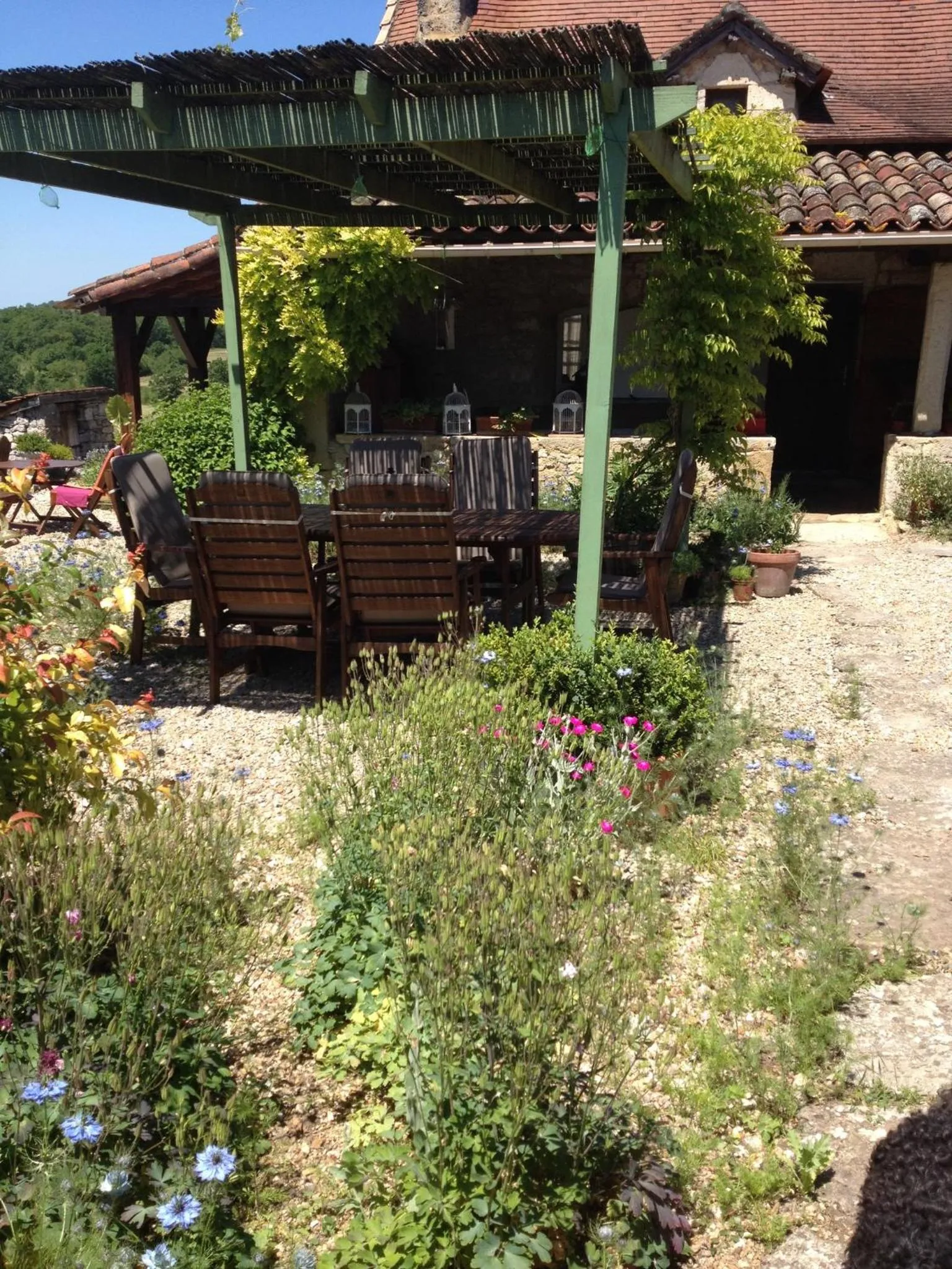 Garden in Pérard Chambres D’Hotes