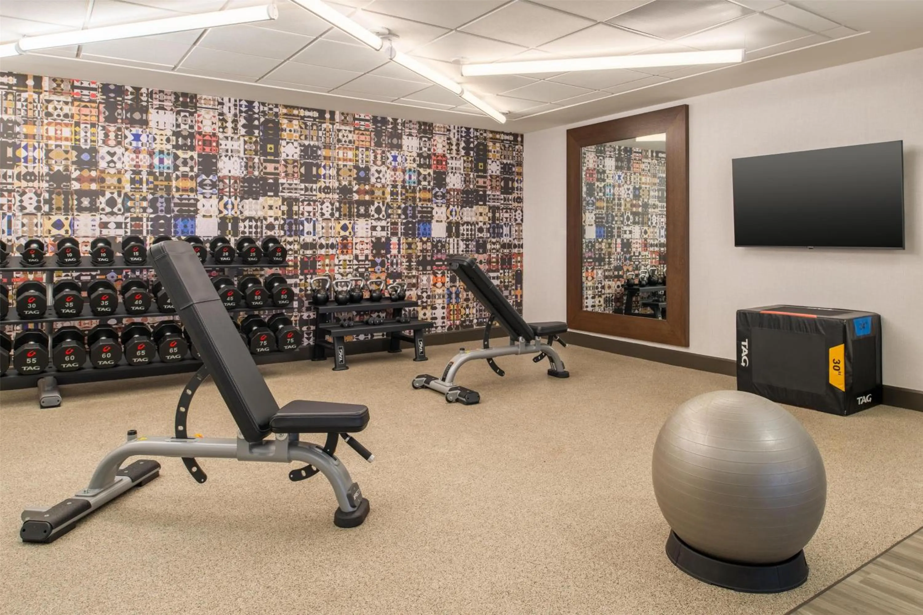 Fitness centre/facilities in Embassy Suites by Hilton Portland Downtown