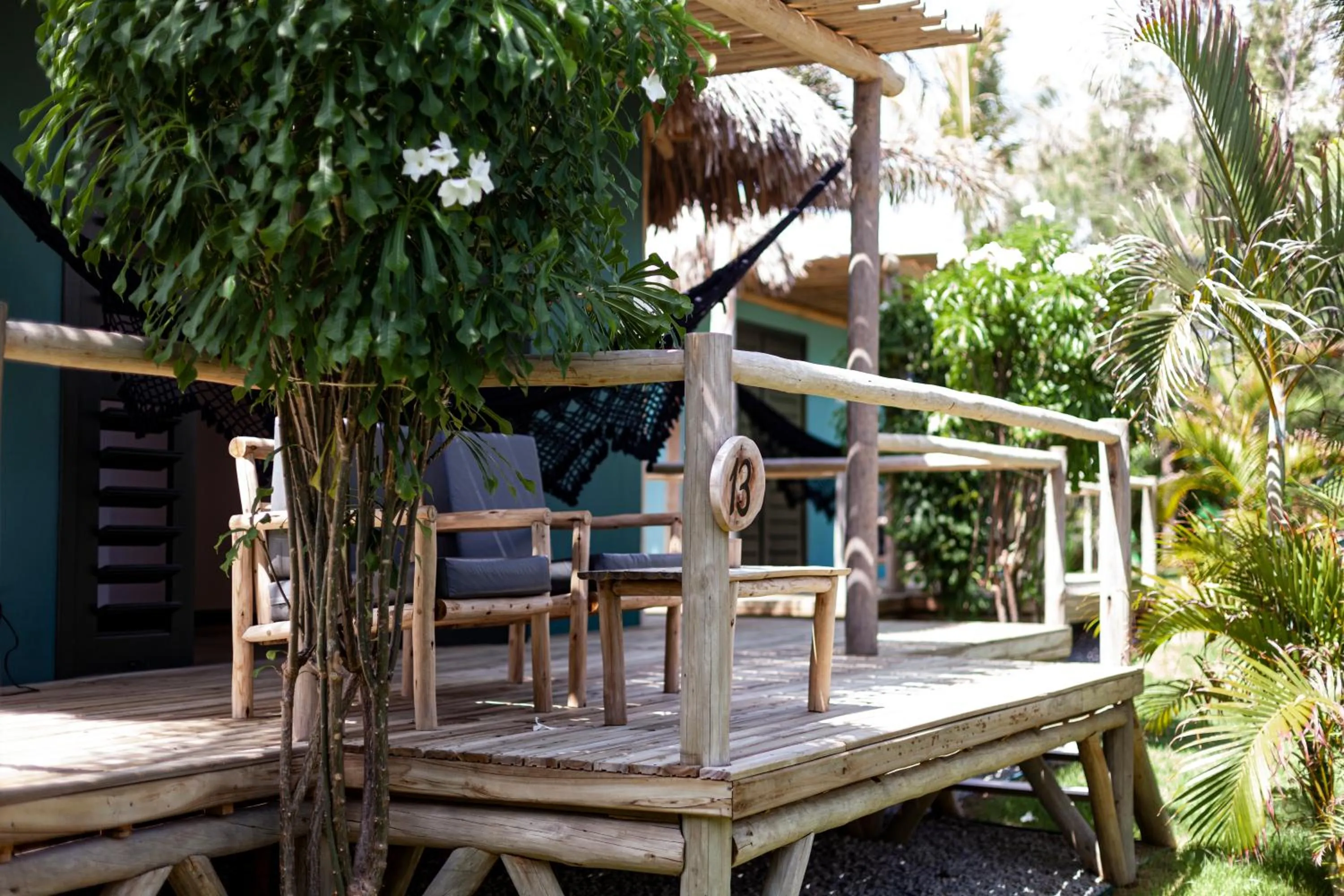 Patio in Hotel VilaVeraTheresa