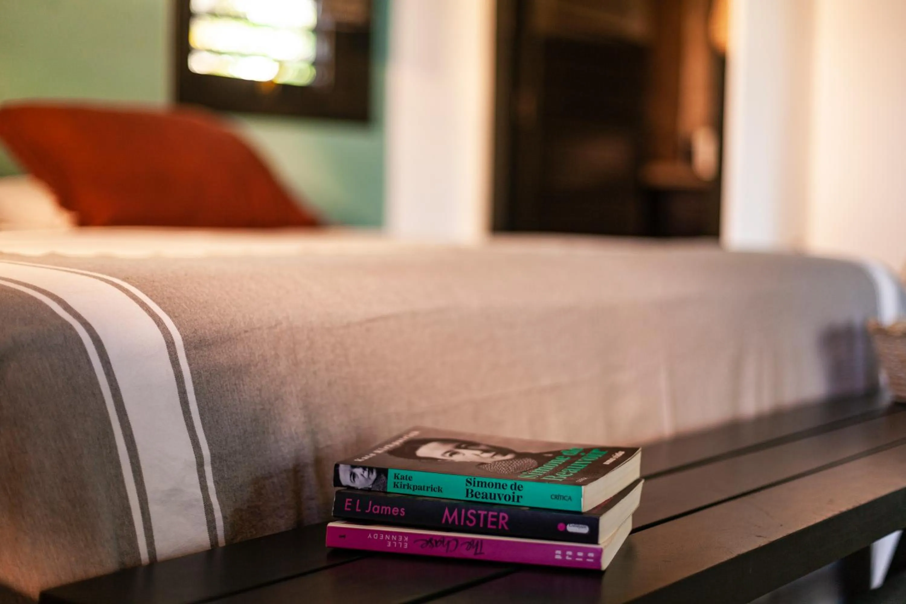 Library, Bed in Hotel VilaVeraTheresa