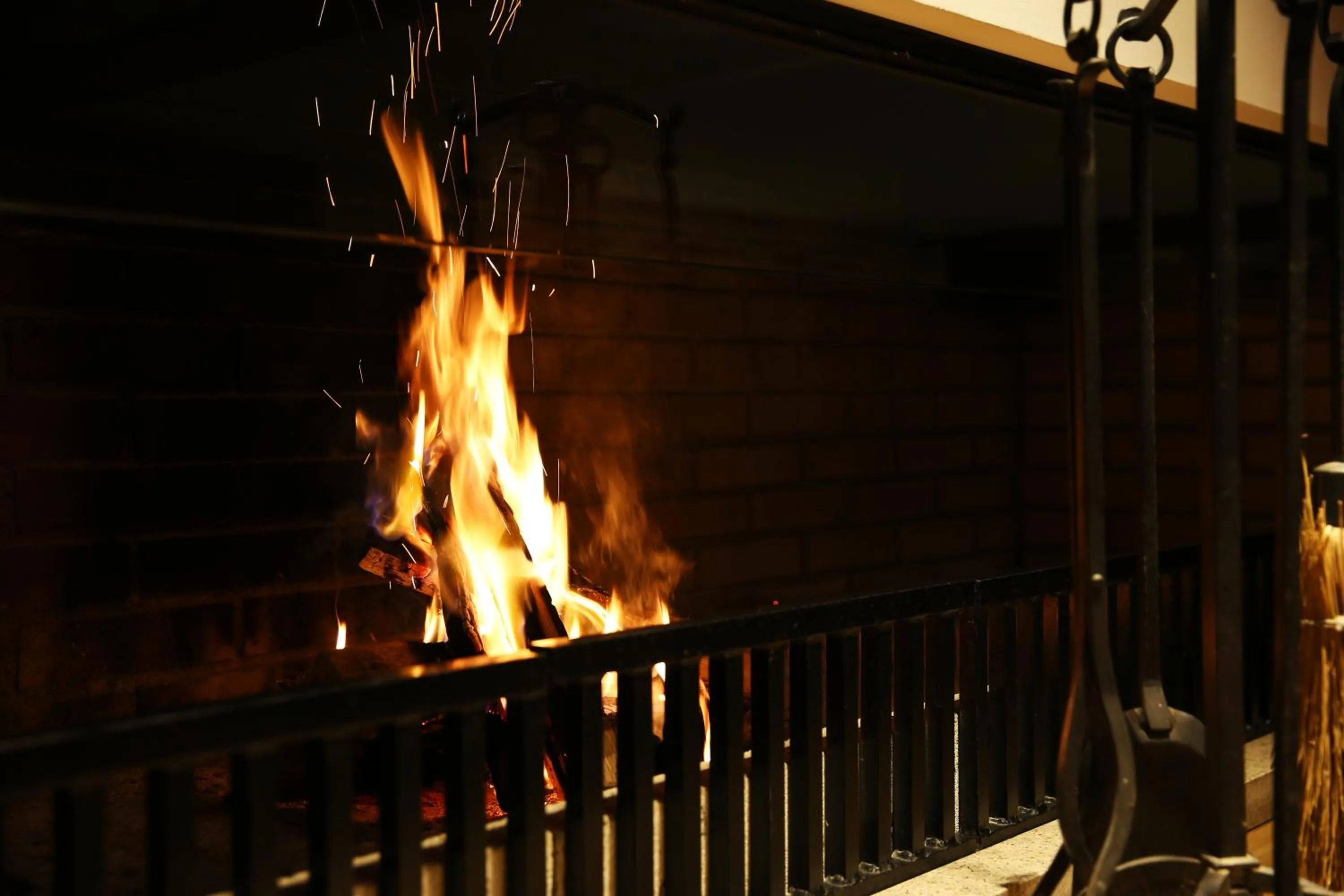 fireplace in Monjusou