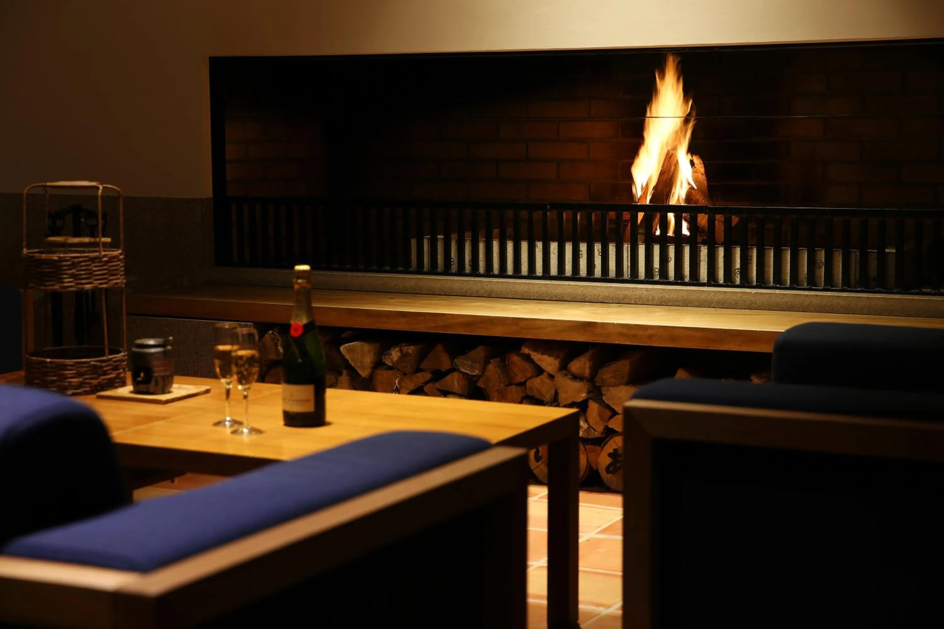 fireplace in Monjusou