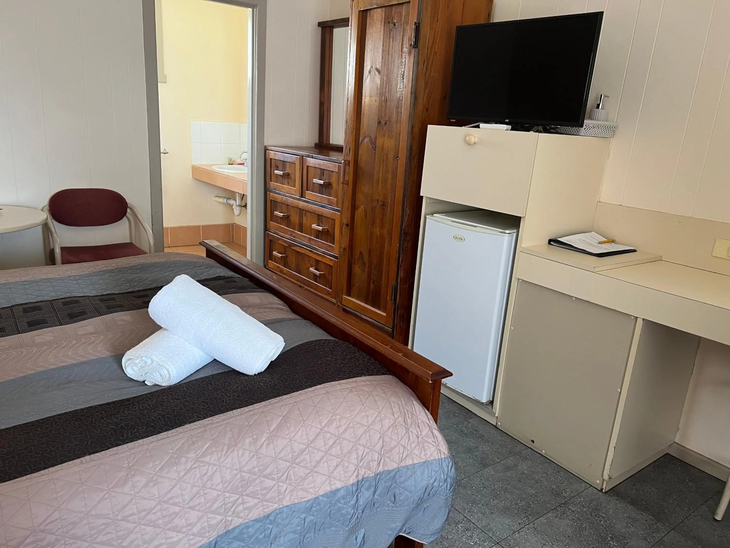 Bed in Woodmans Hill Motel