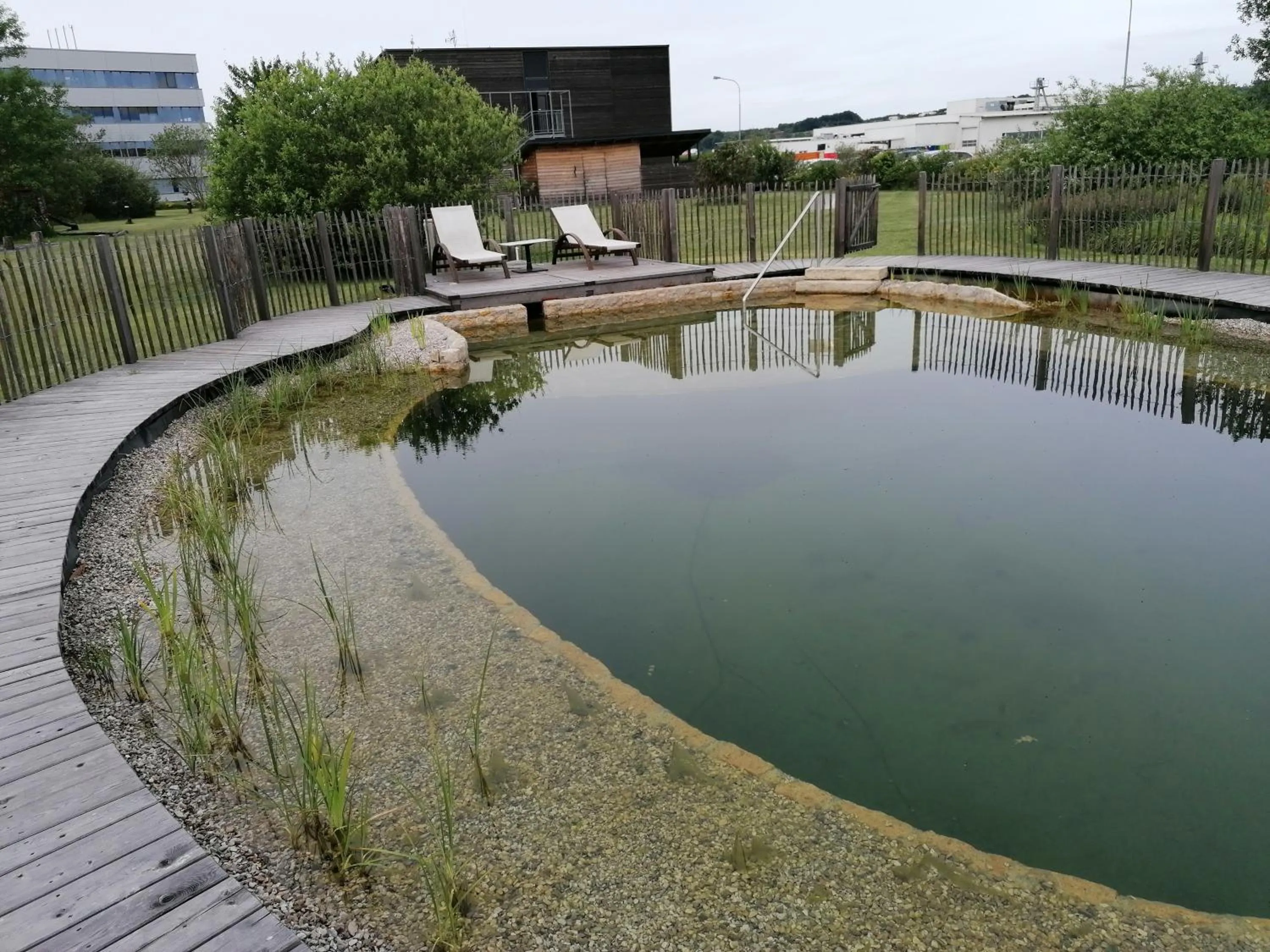 Swimming pool in Hotel der Freiraum