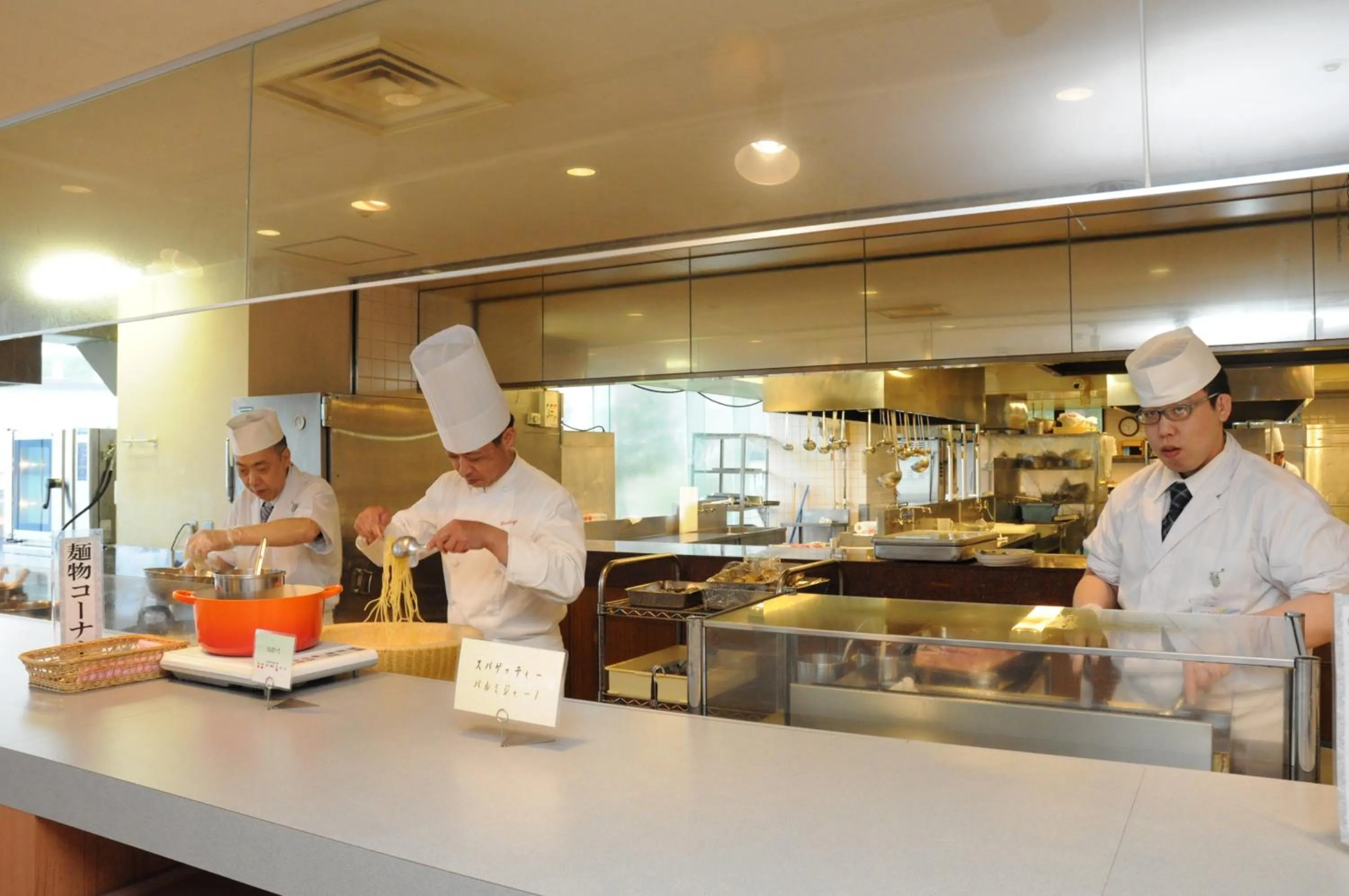 Staff in New Akan Hotel