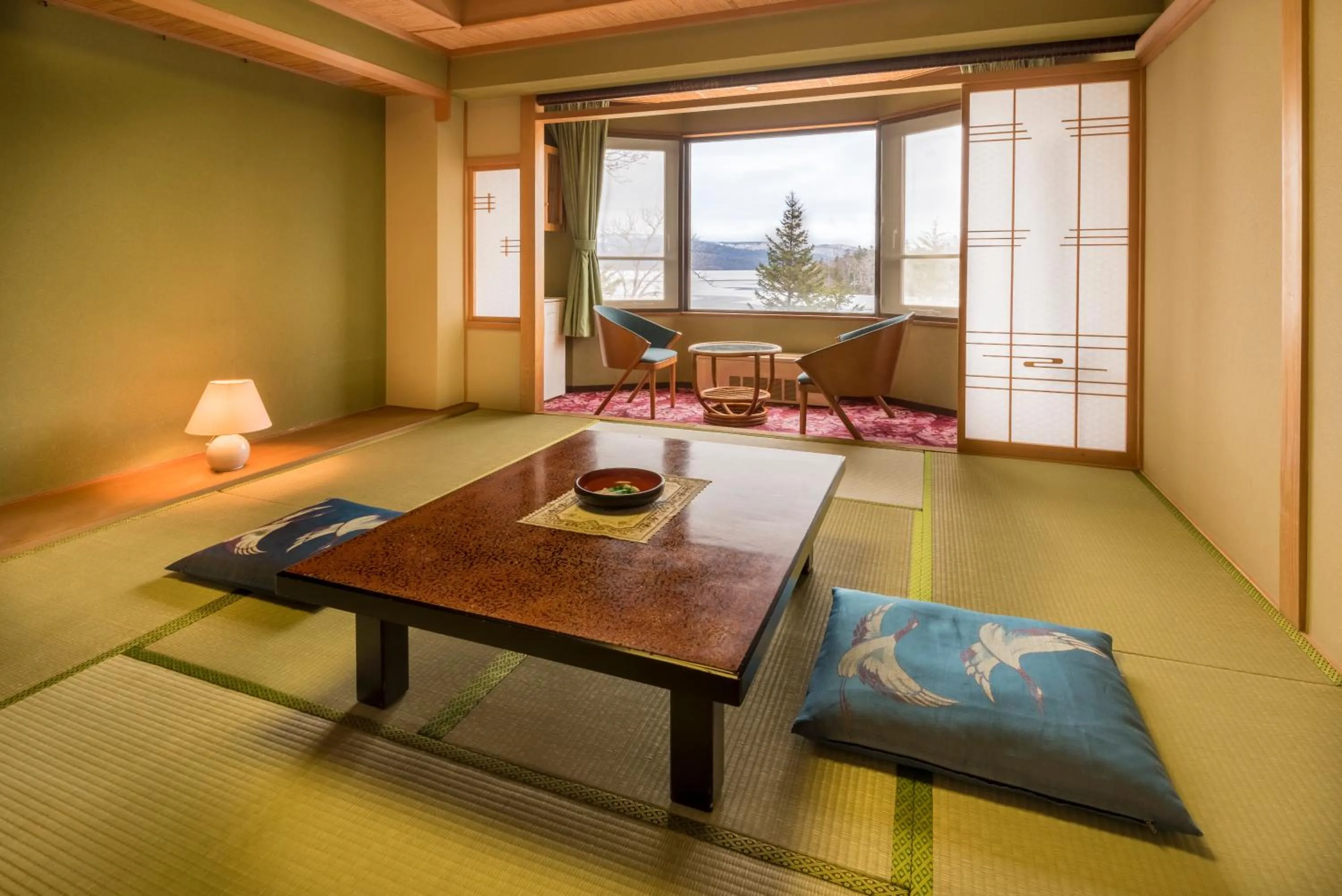 Photo of the whole room in New Akan Hotel