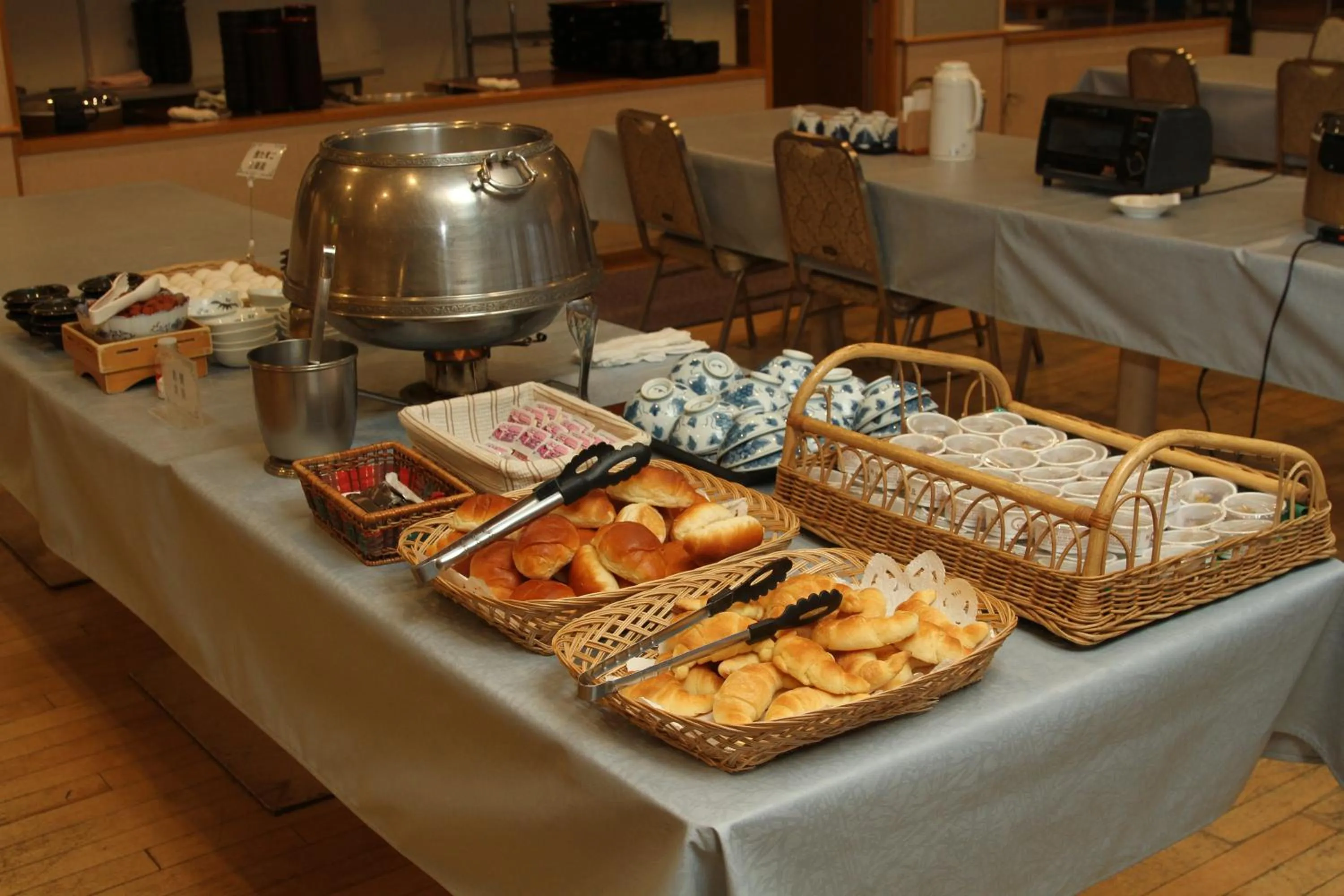 Buffet breakfast in Hotel Gozensui