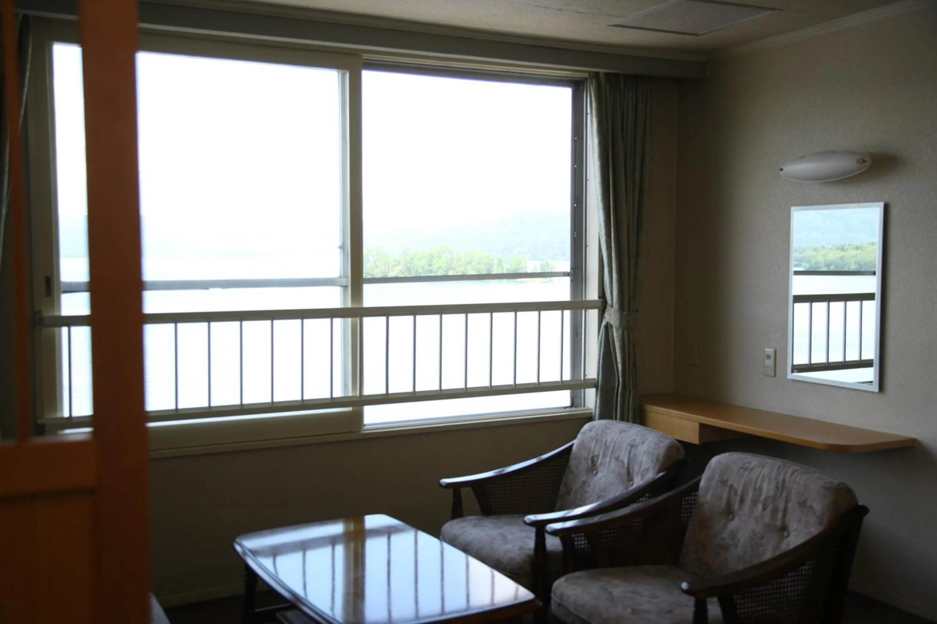 Seating area in Hotel Gozensui