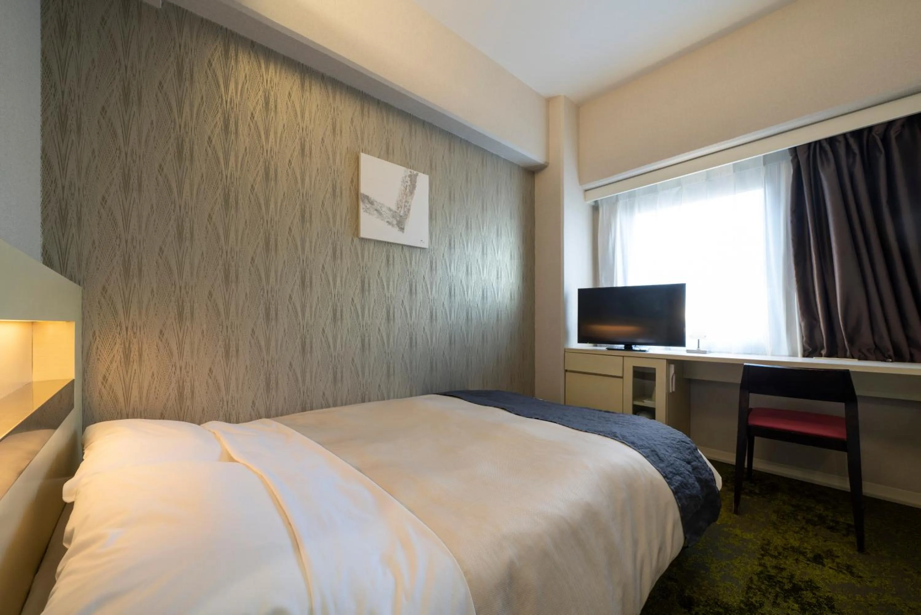 Bed in Hotel Binario Umeda