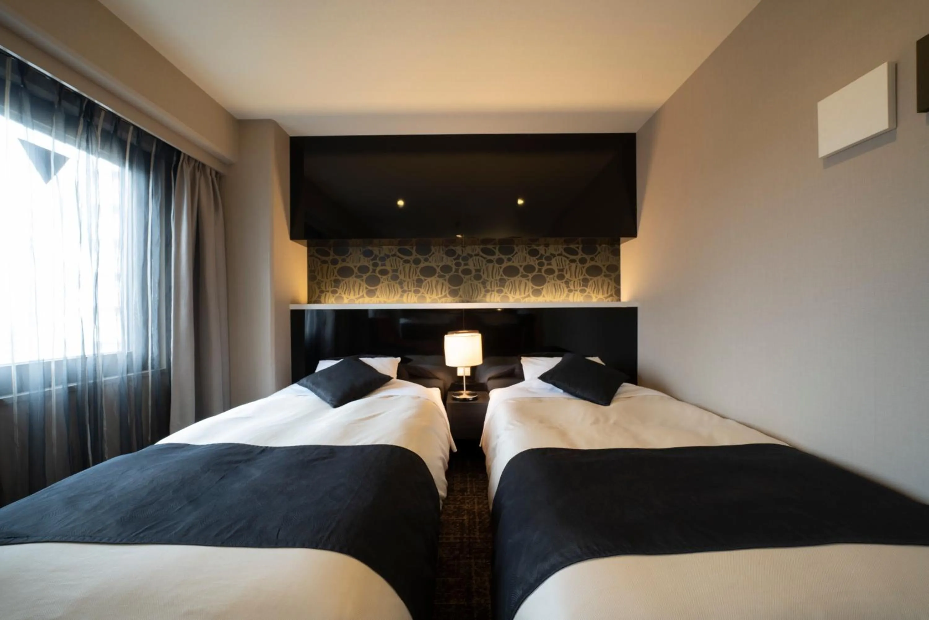 Bed in Hotel Binario Umeda