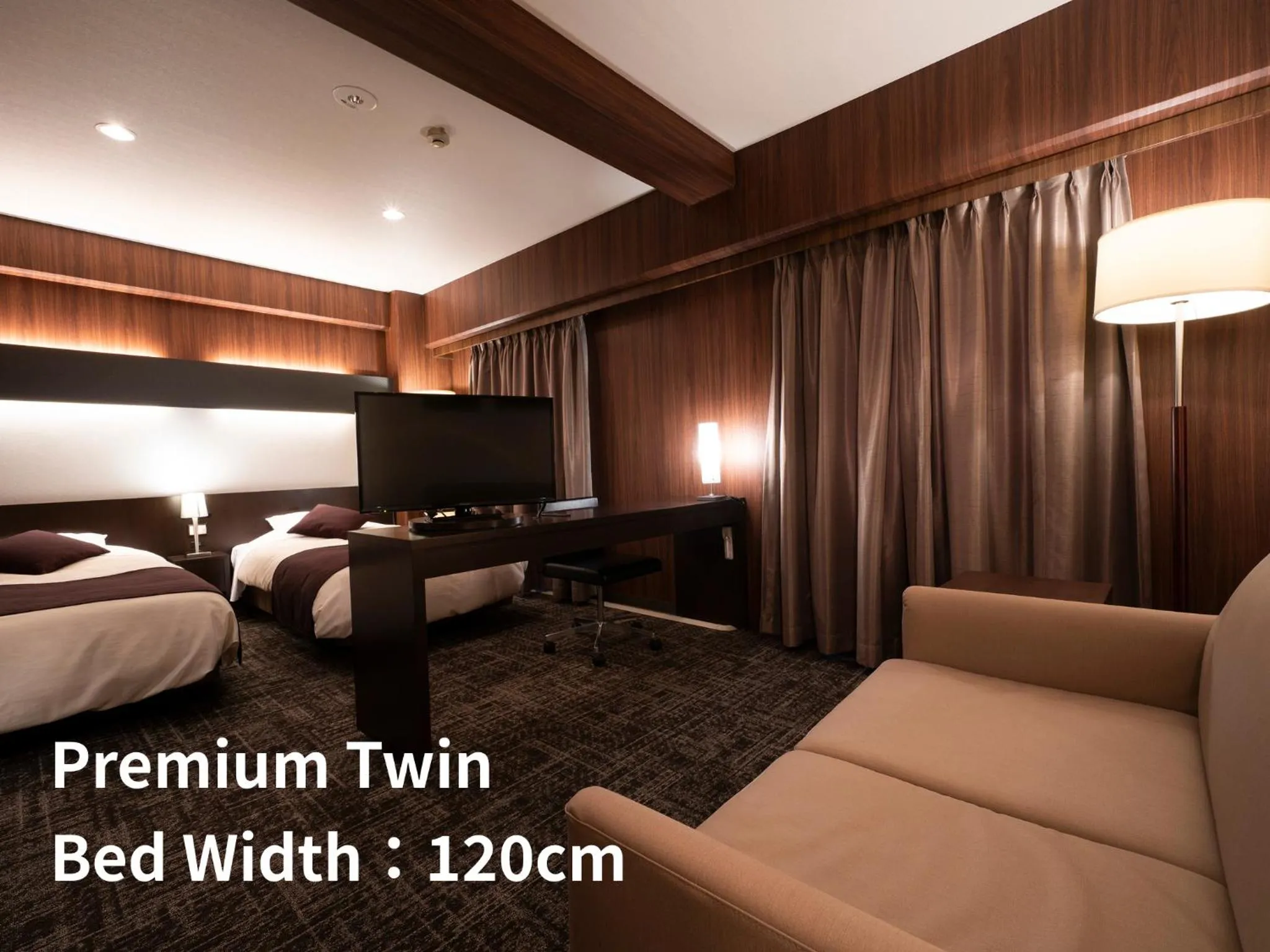 Bed in Hotel Binario Umeda