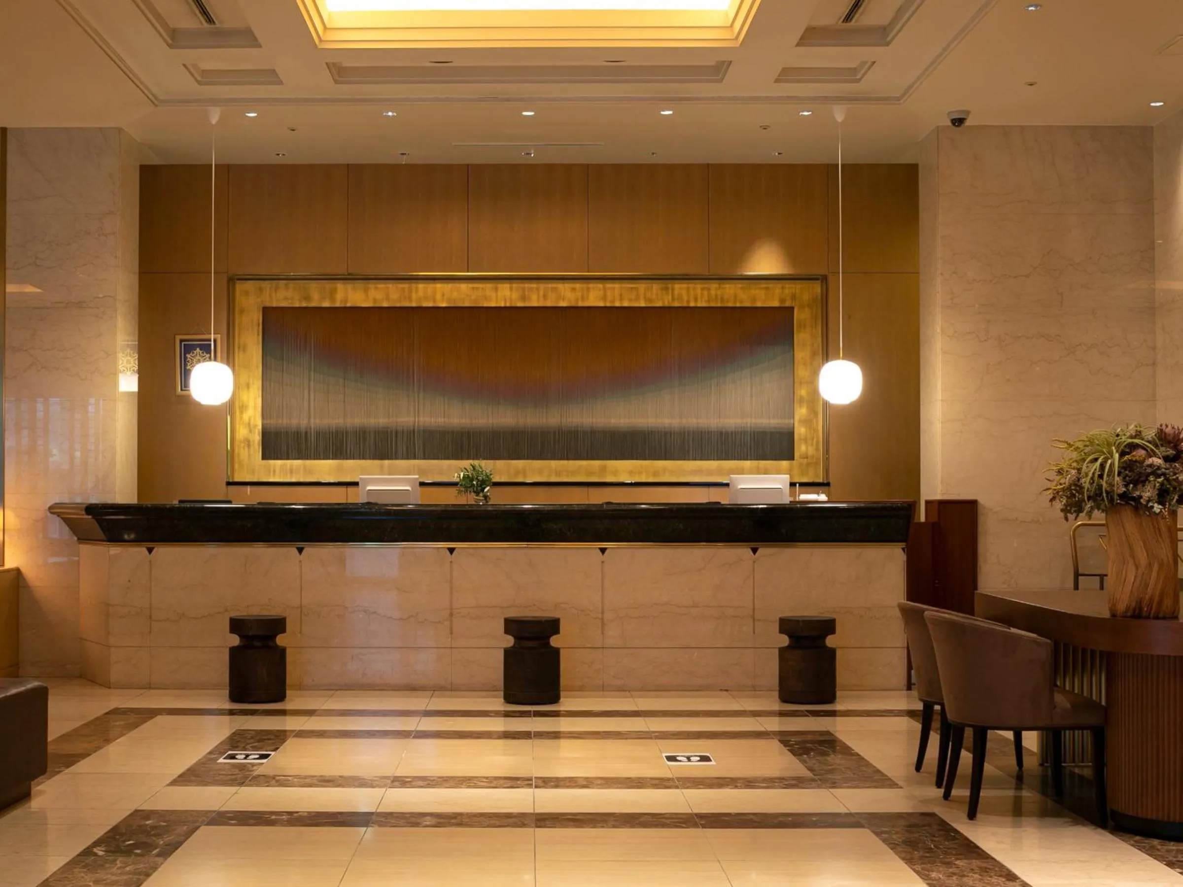Lobby or reception in One Station Hotel Kumamoto -DLIGHT LIFE & HOTELS-