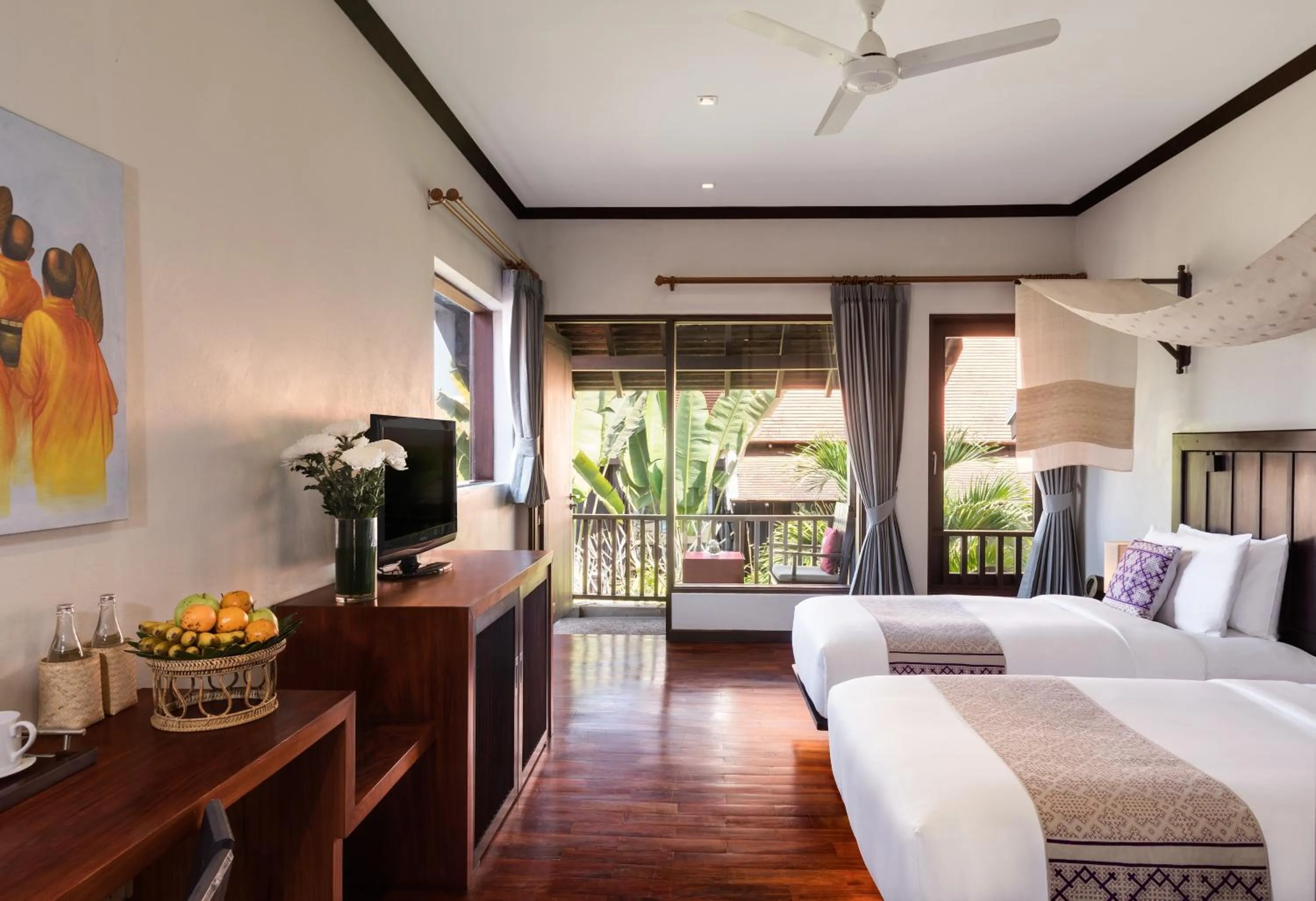 Deluxe Twin Room in Hotel Kiridara Luang Prabang