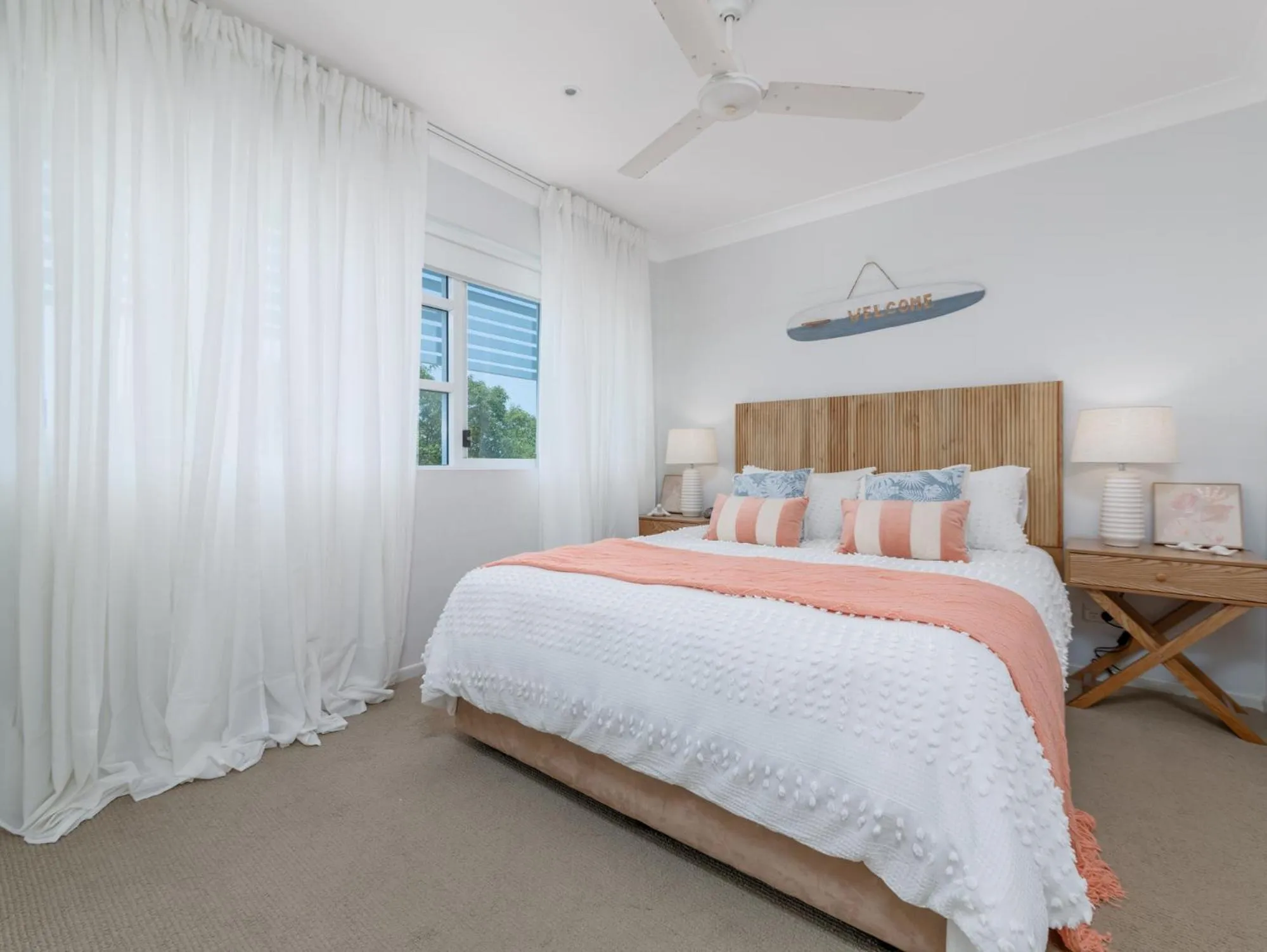 Bedroom, Bed in Koola Beach Apartments Bargara