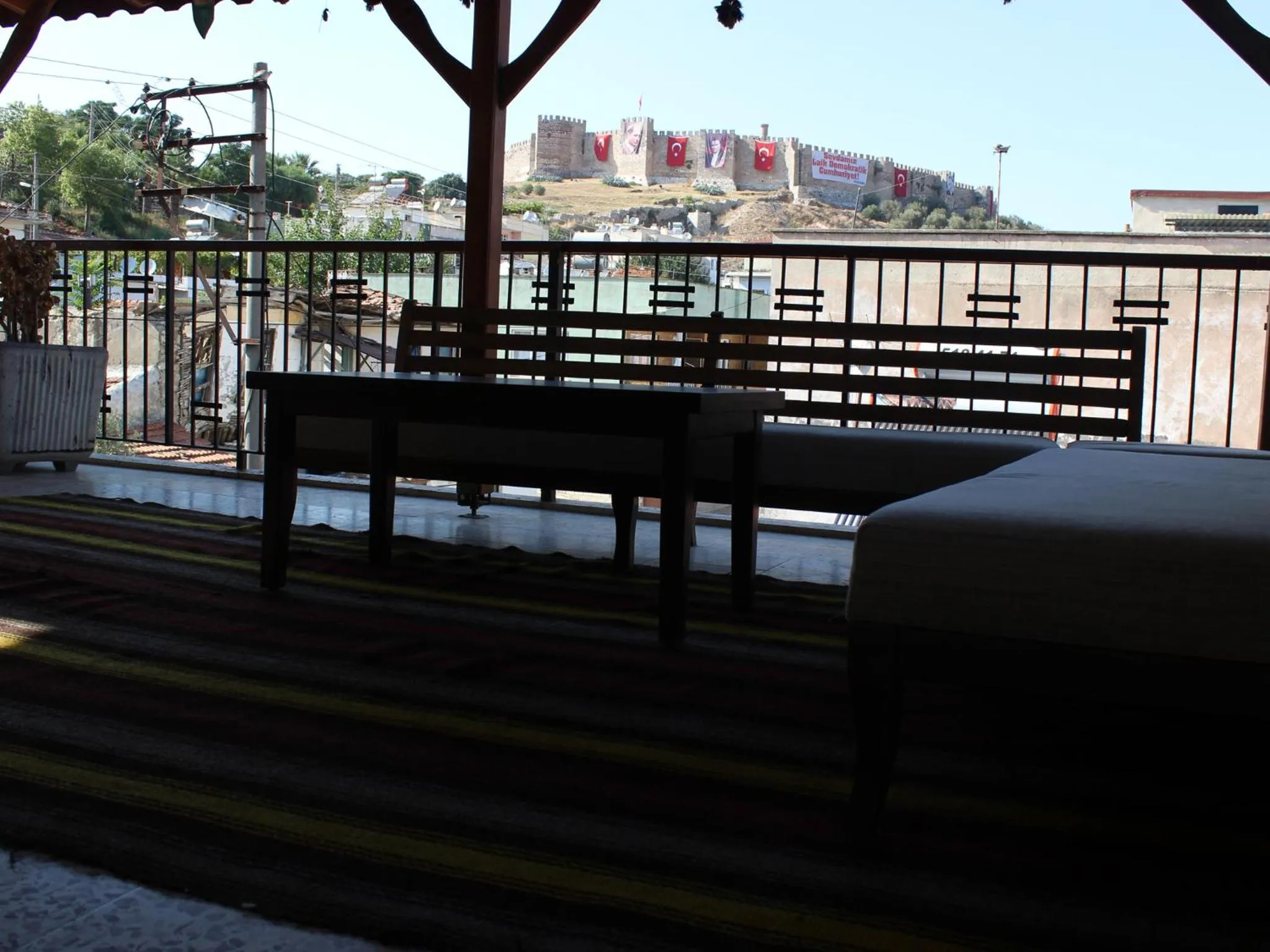 Balcony/Terrace in Tuncay Pension