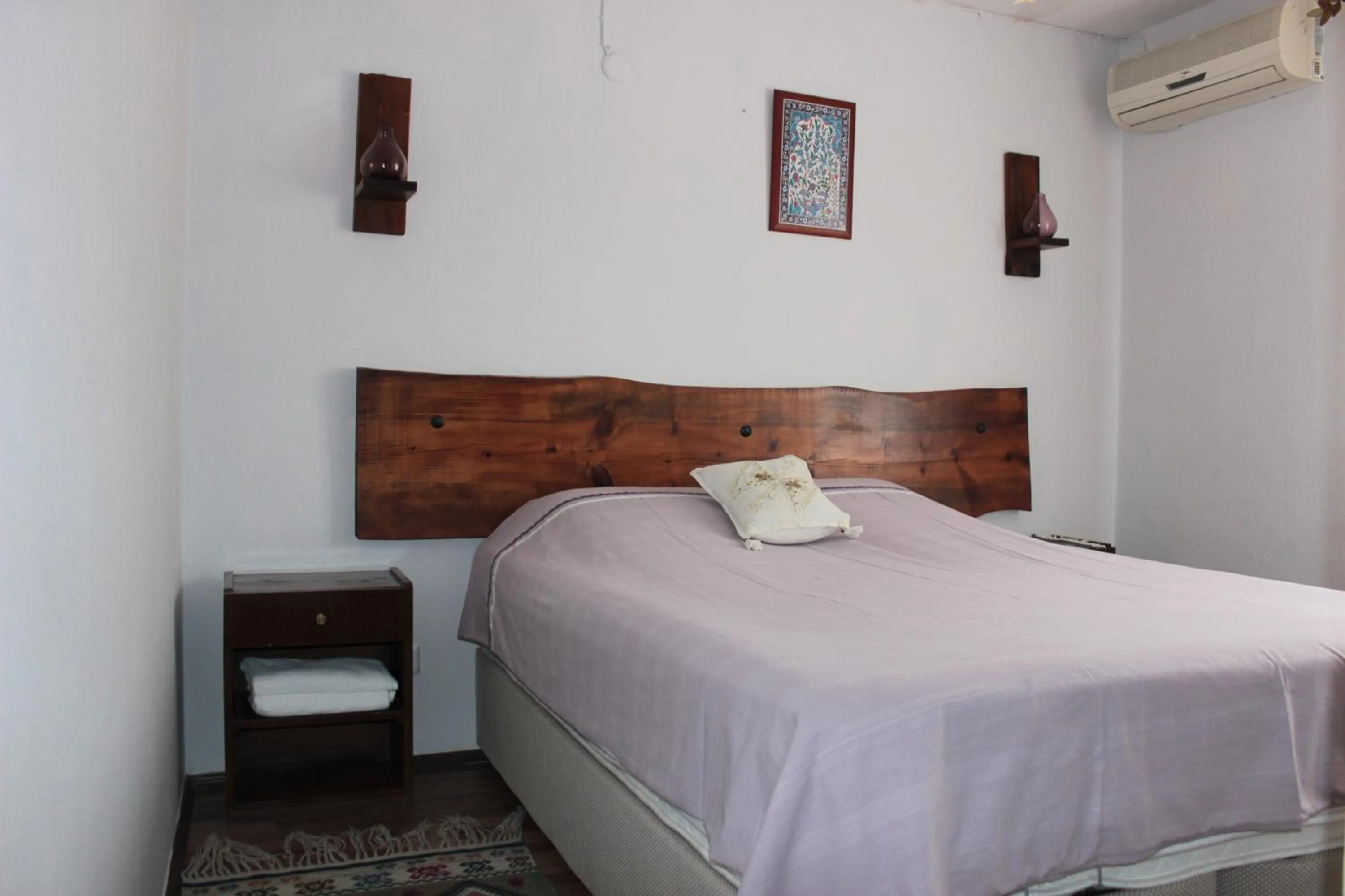 Bed in Tuncay Pension