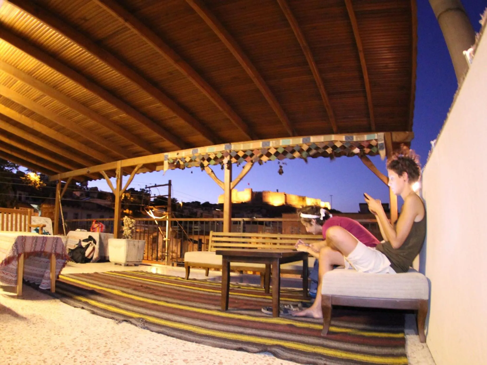 Balcony/Terrace in Tuncay Pension