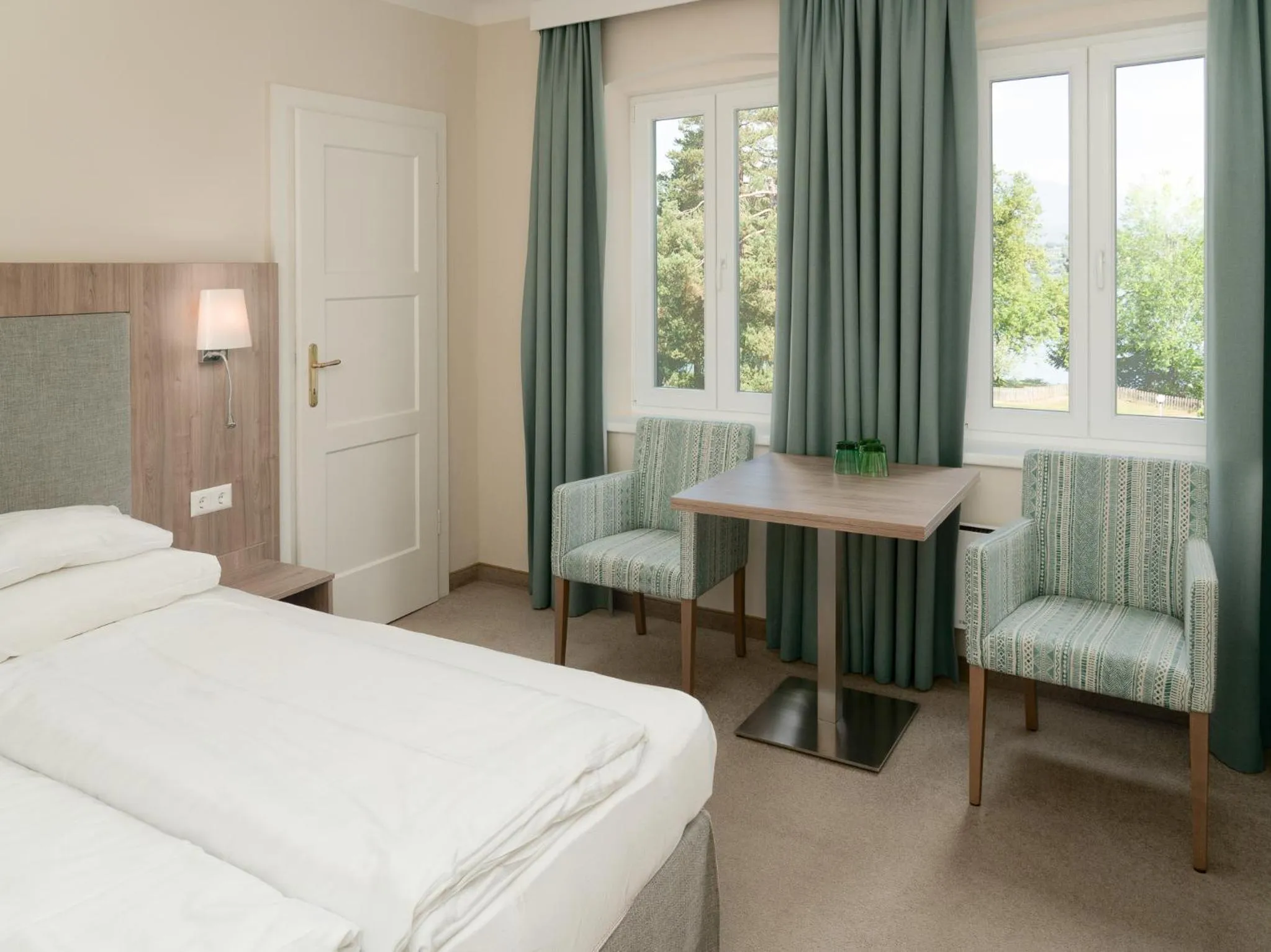 Bed in Inselhotel Faakersee