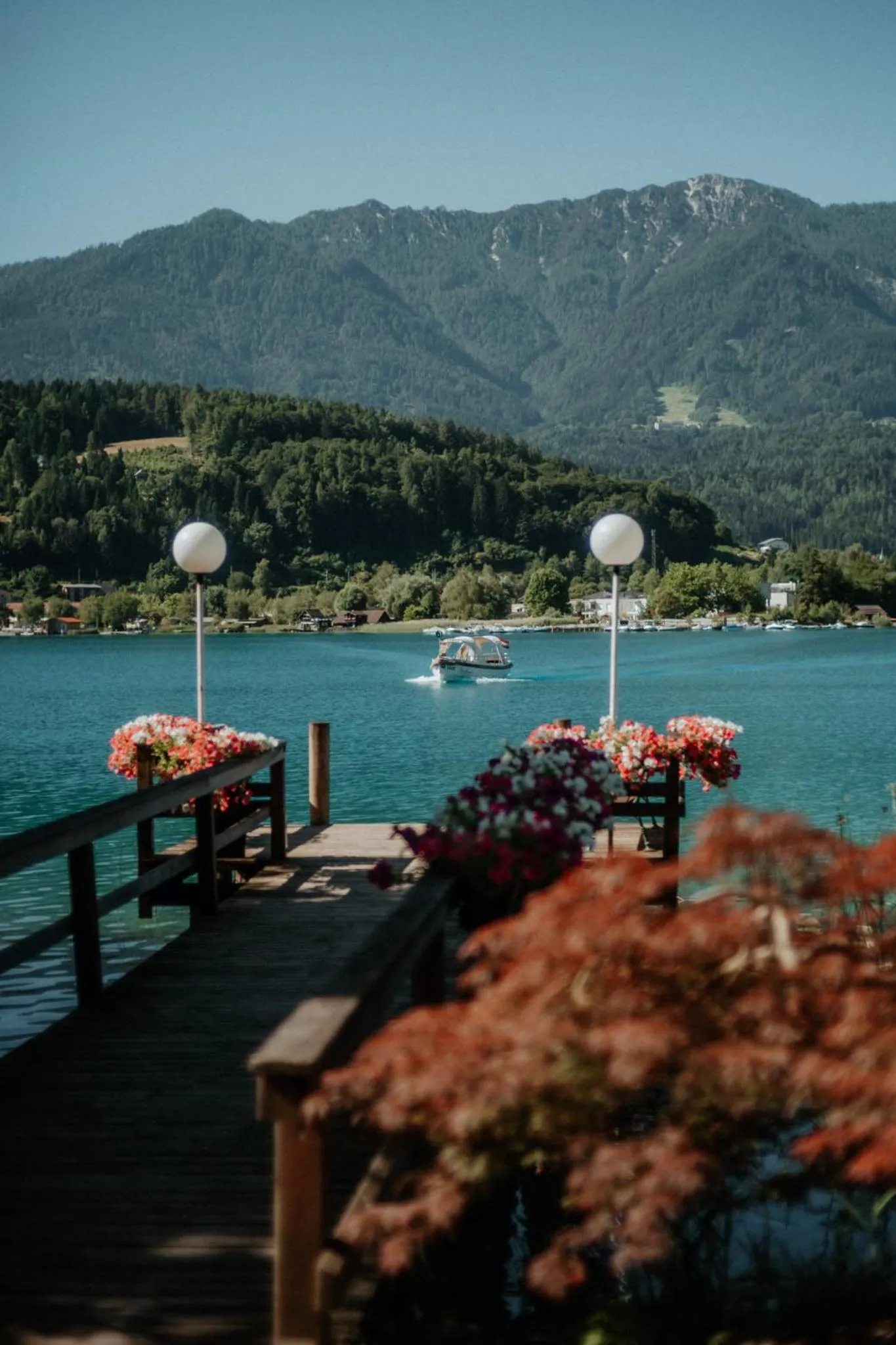 Landmark view in Inselhotel Faakersee