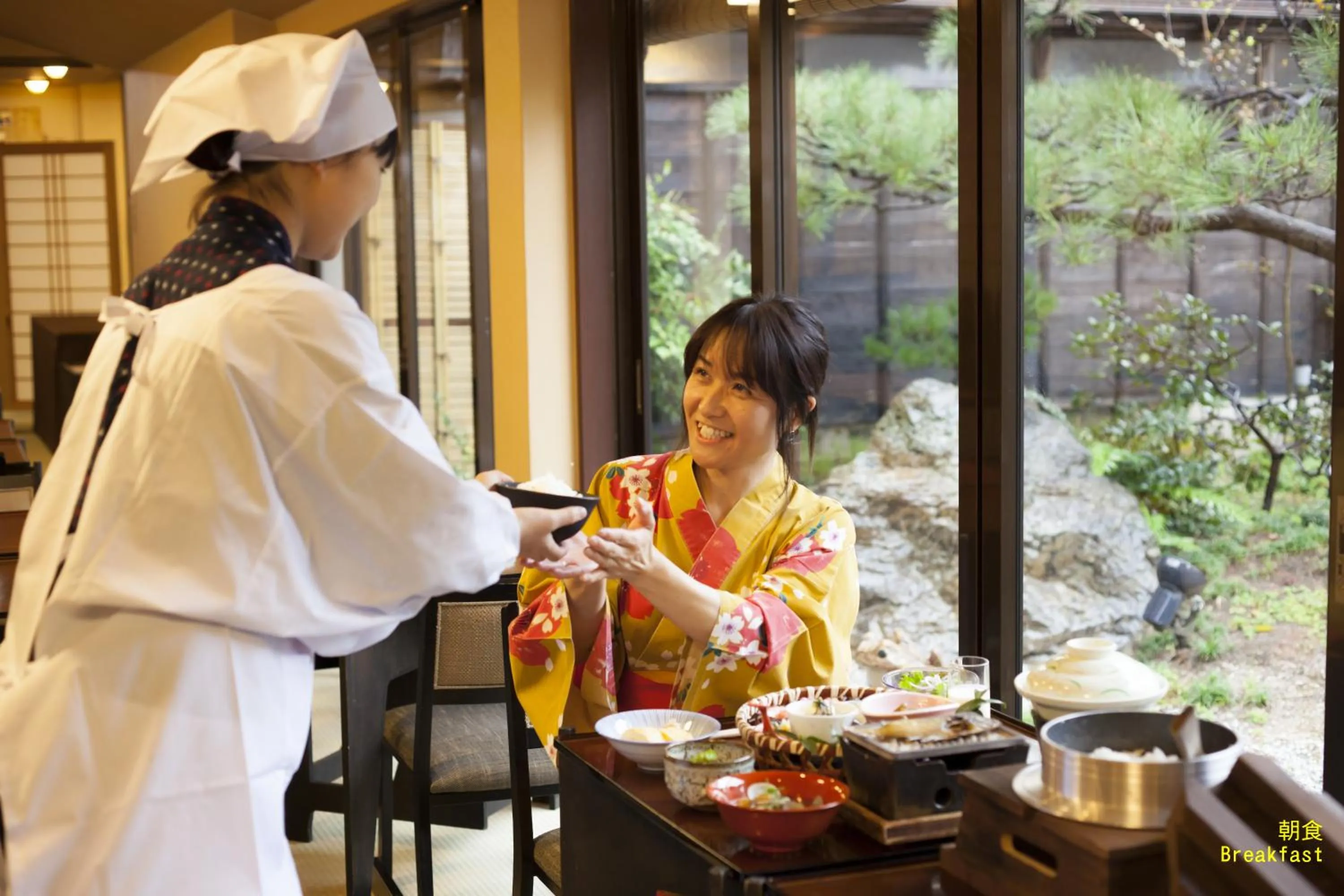 Breakfast in Ichiboukan