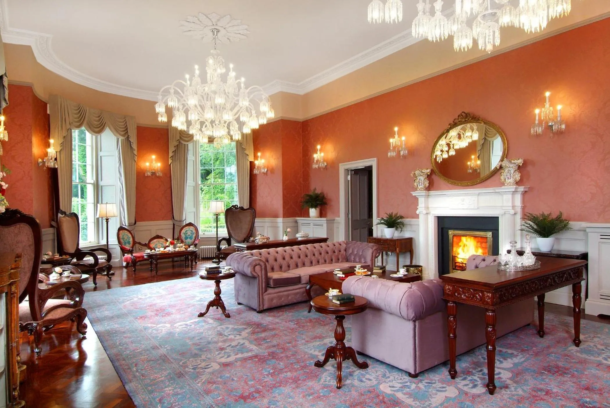 Communal lounge/ TV room in Rockhill House