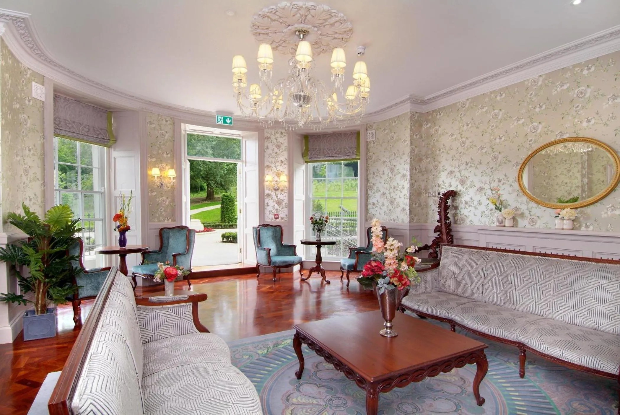 Communal lounge/ TV room in Rockhill House