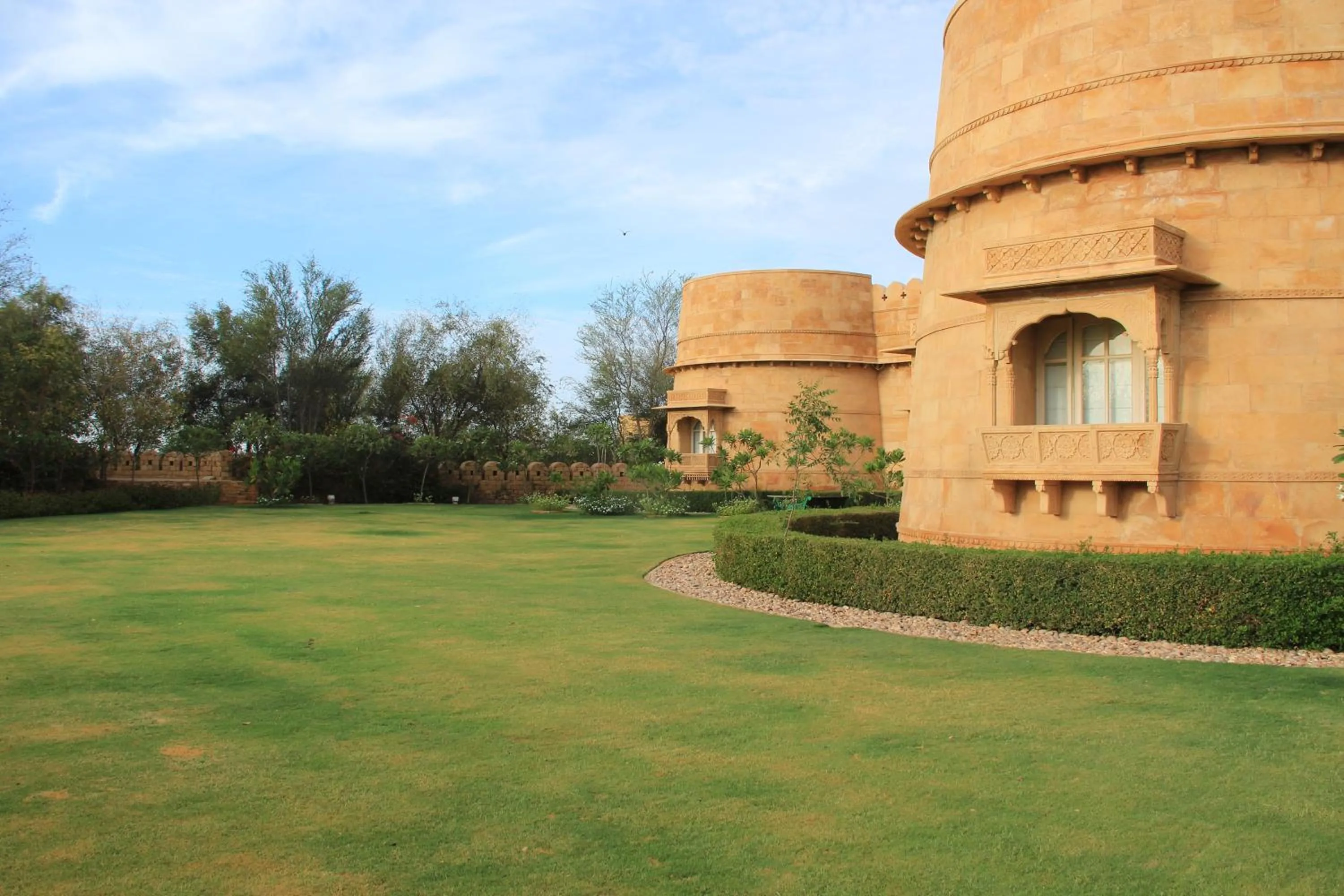 Garden in Suryagarh Jaisalmer