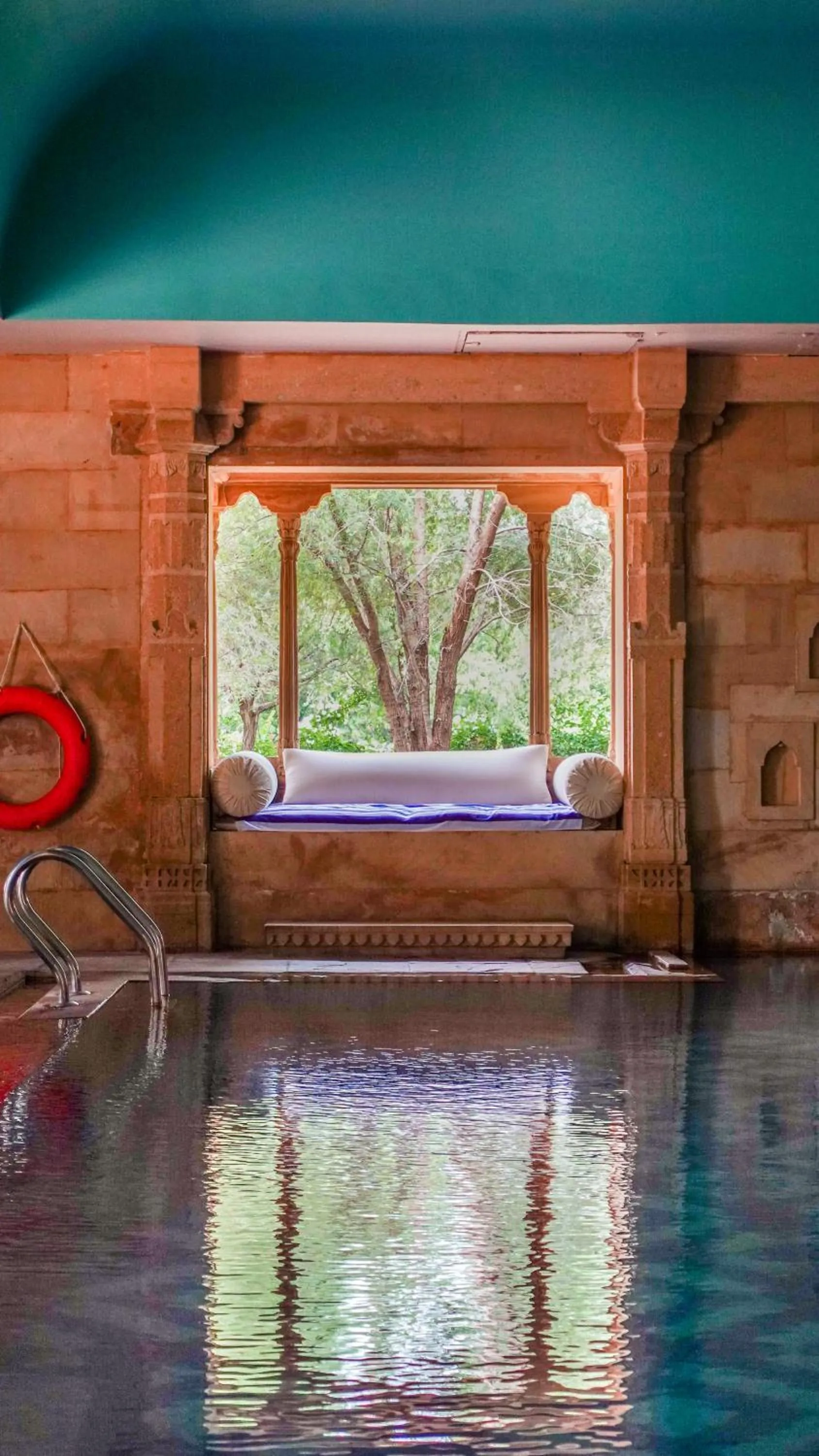 Swimming pool in Suryagarh Jaisalmer