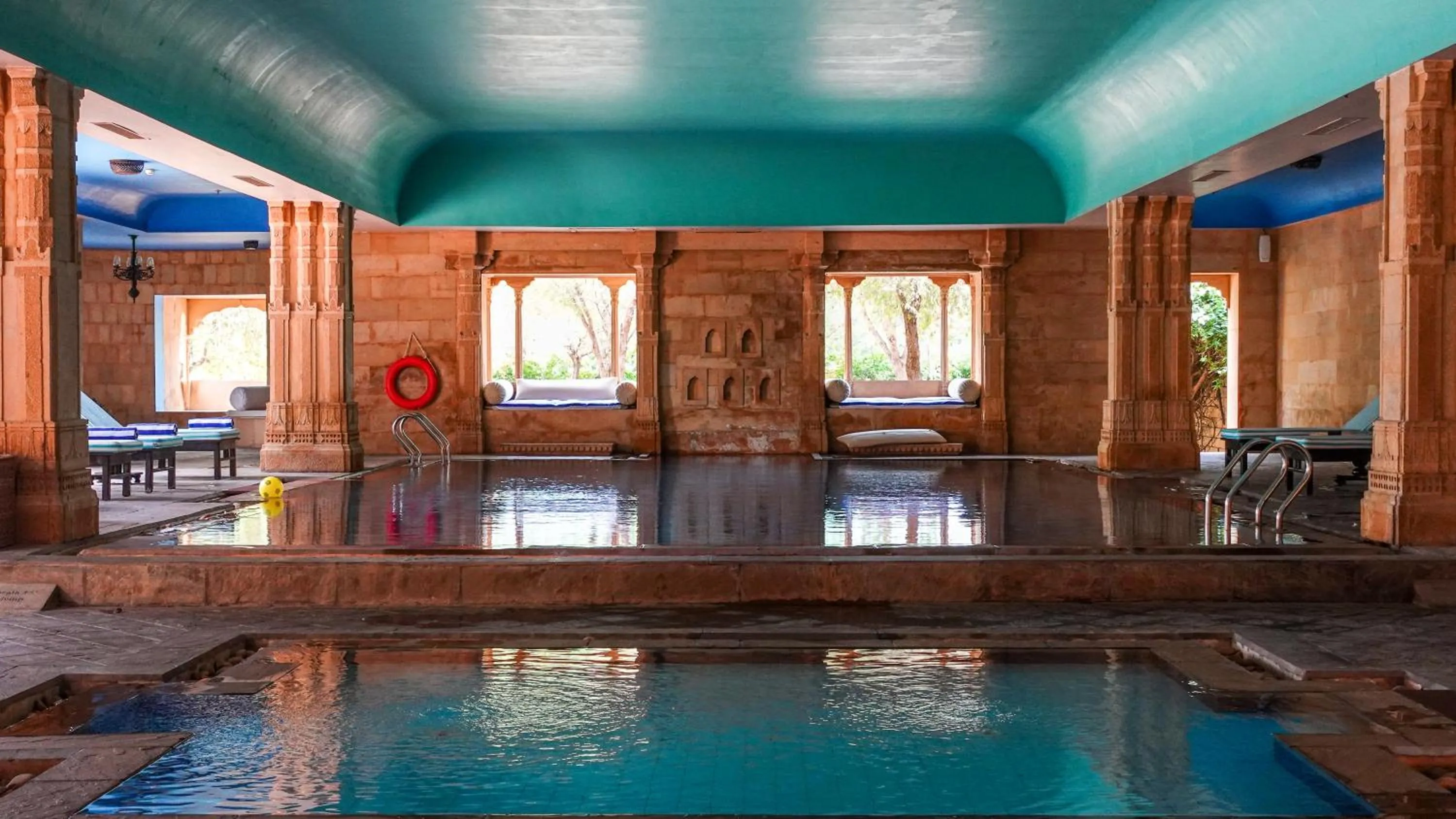 Swimming pool in Suryagarh Jaisalmer