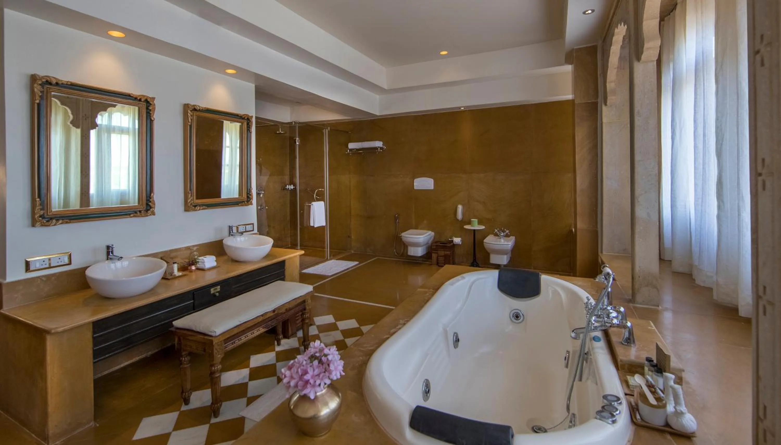 Bathroom in Suryagarh Jaisalmer