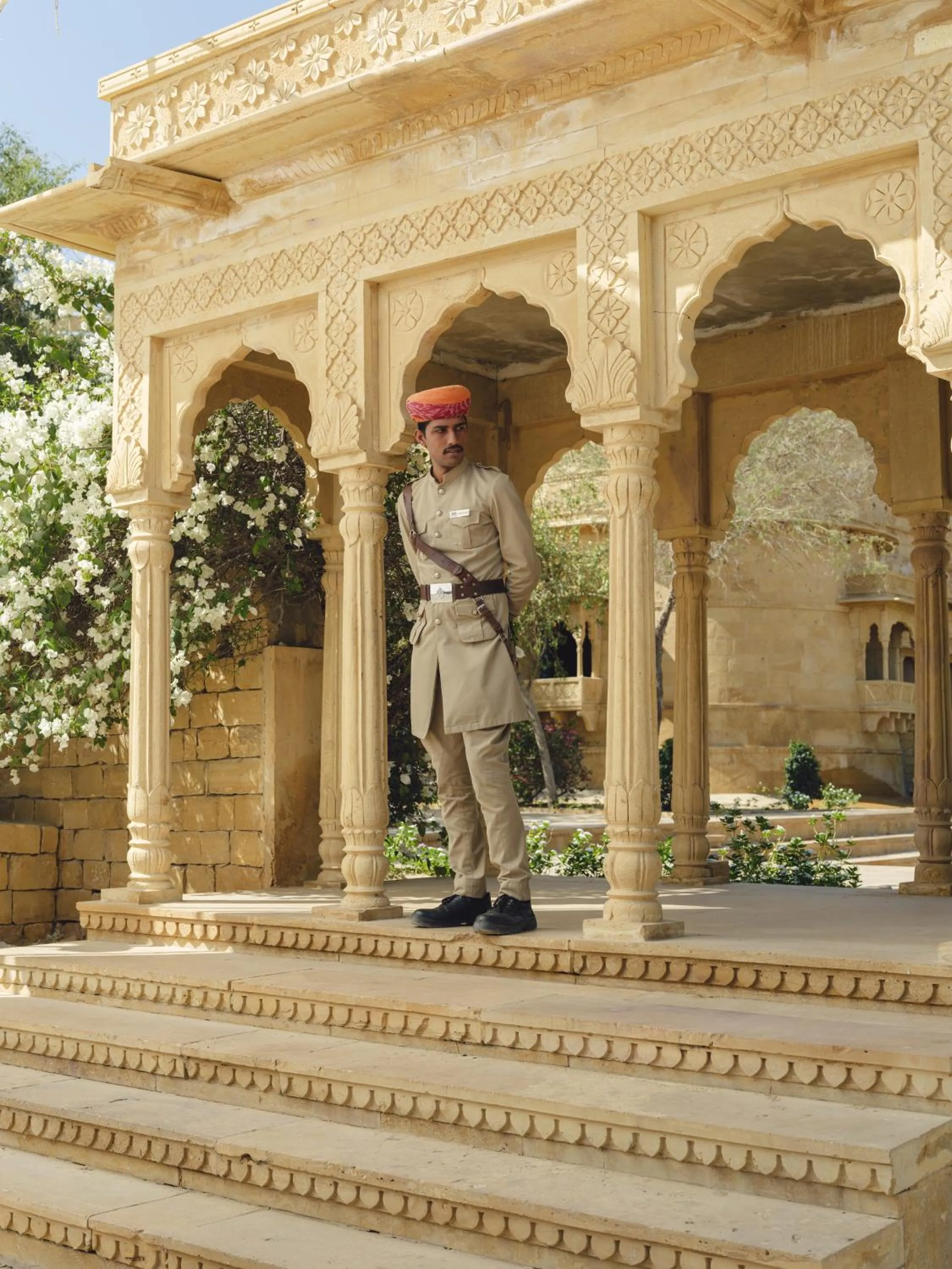 Decorative detail in Suryagarh Jaisalmer