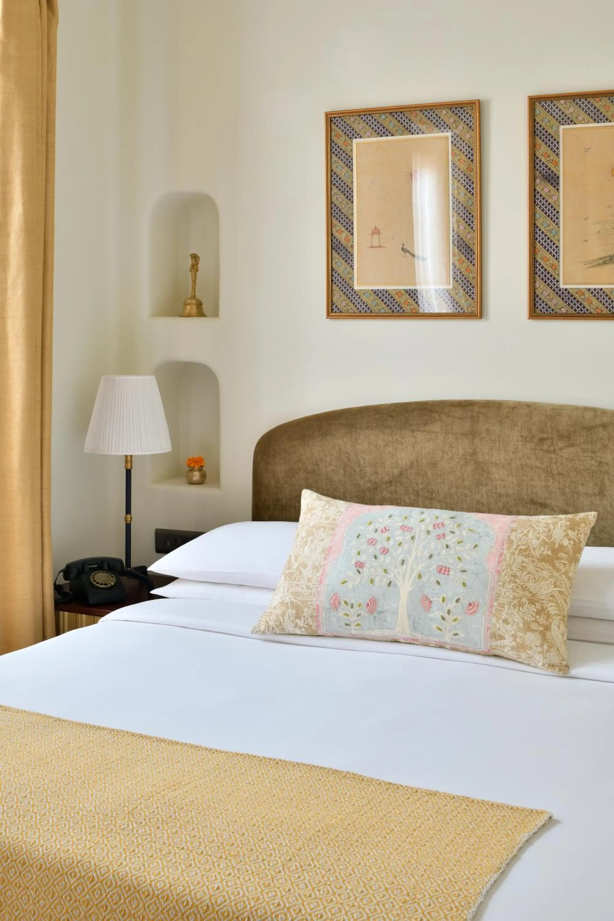 Bed in Suryagarh Jaisalmer