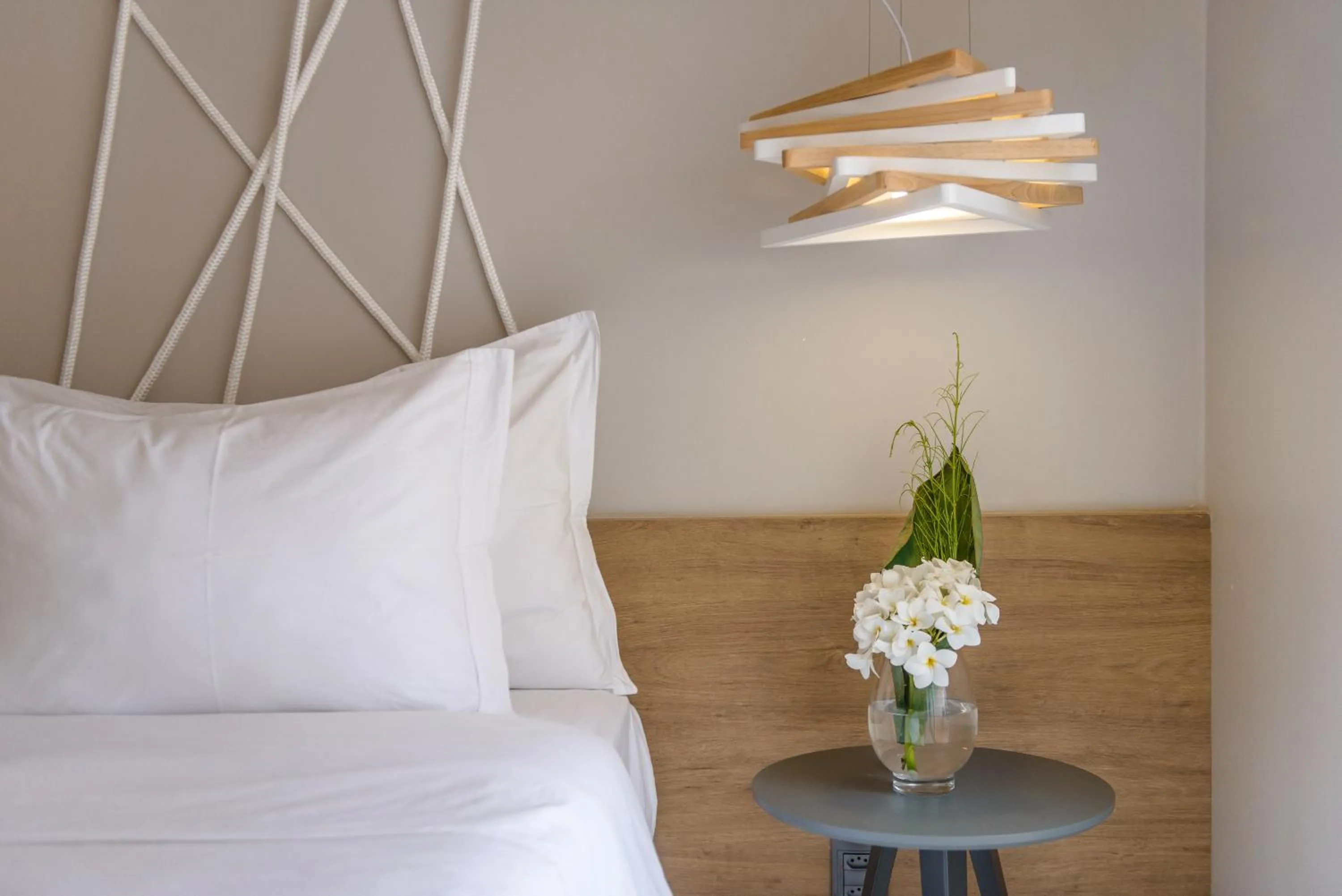 Bed in Pousada Corveta