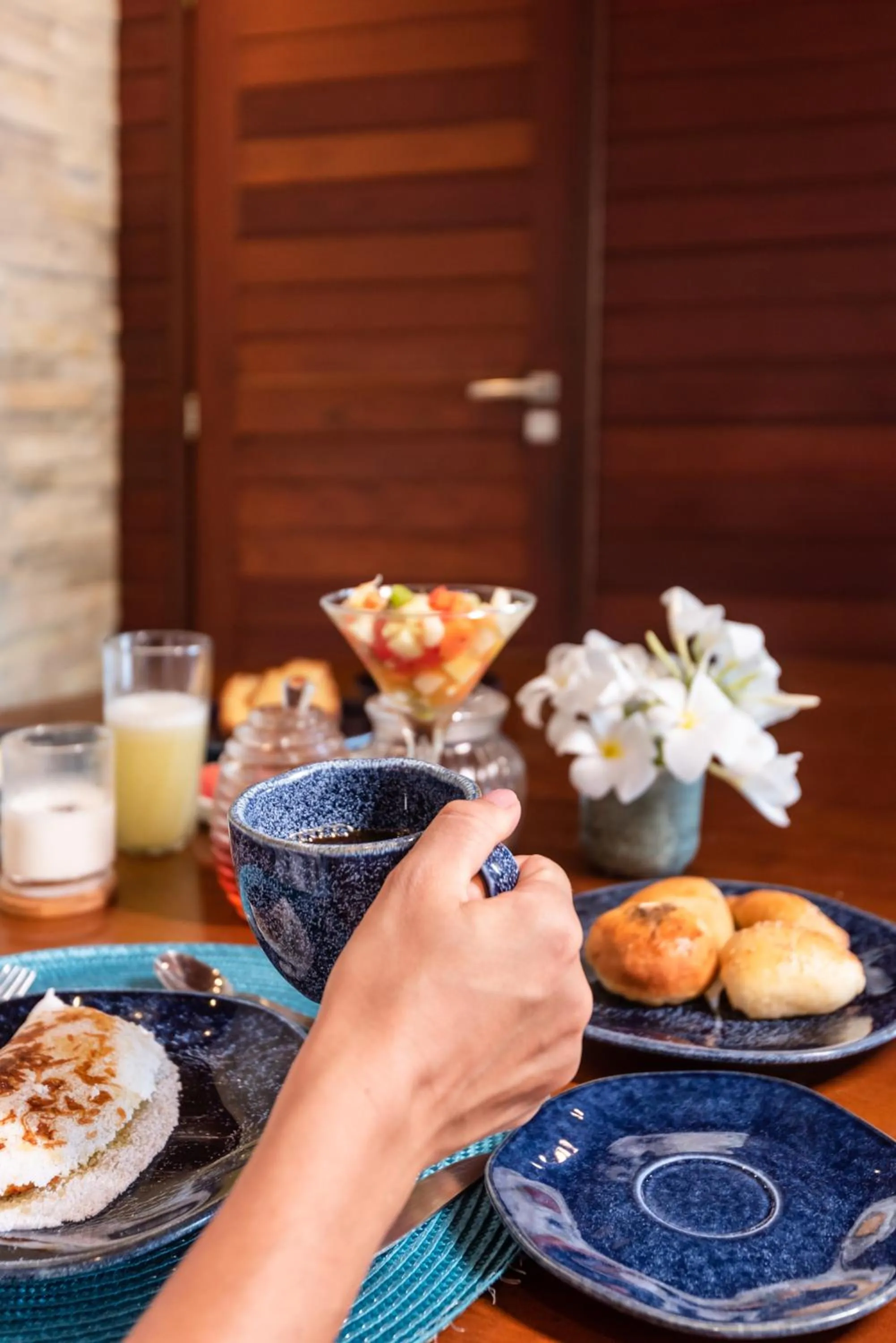 Breakfast in Pousada Corveta