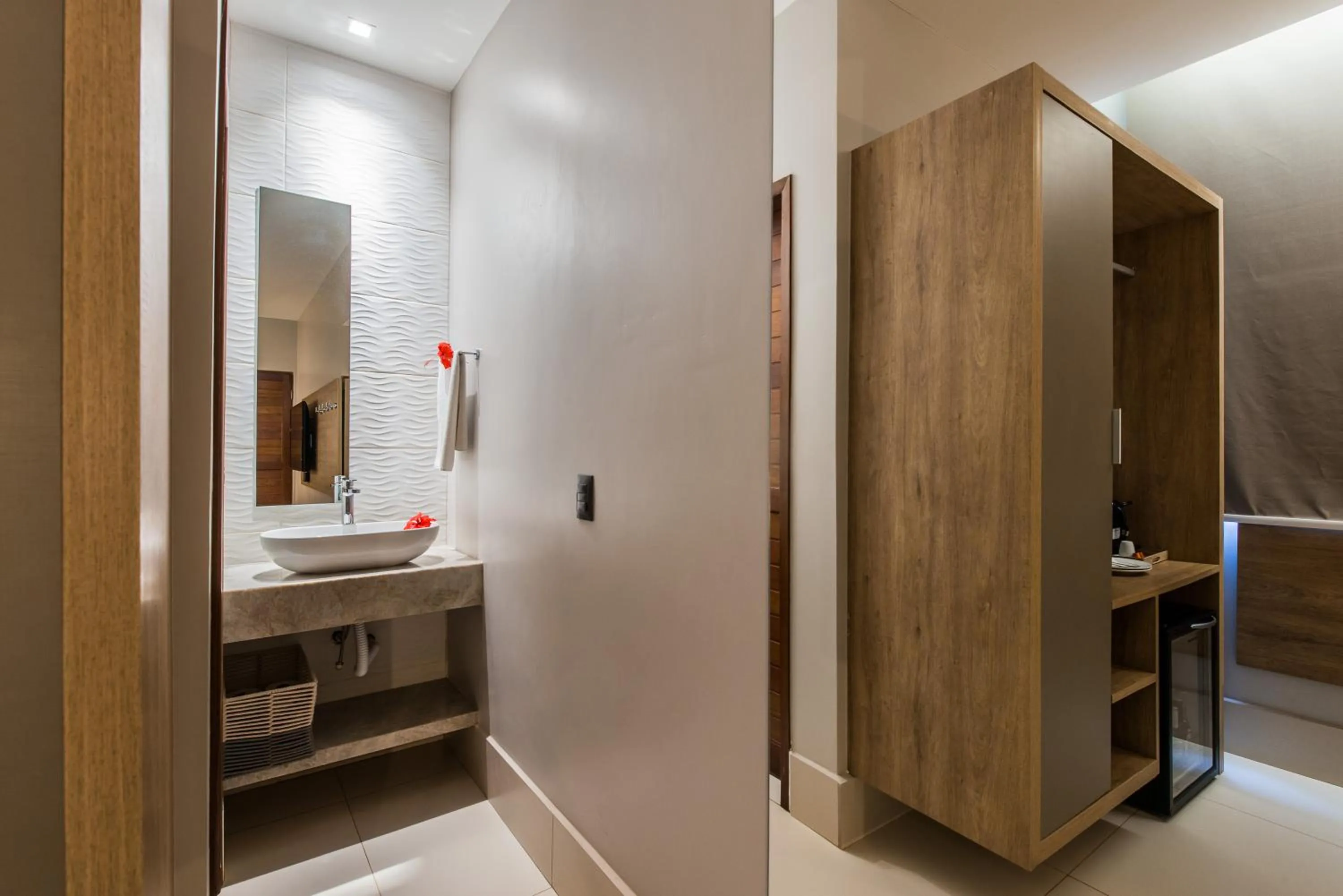 Bathroom in Pousada Corveta