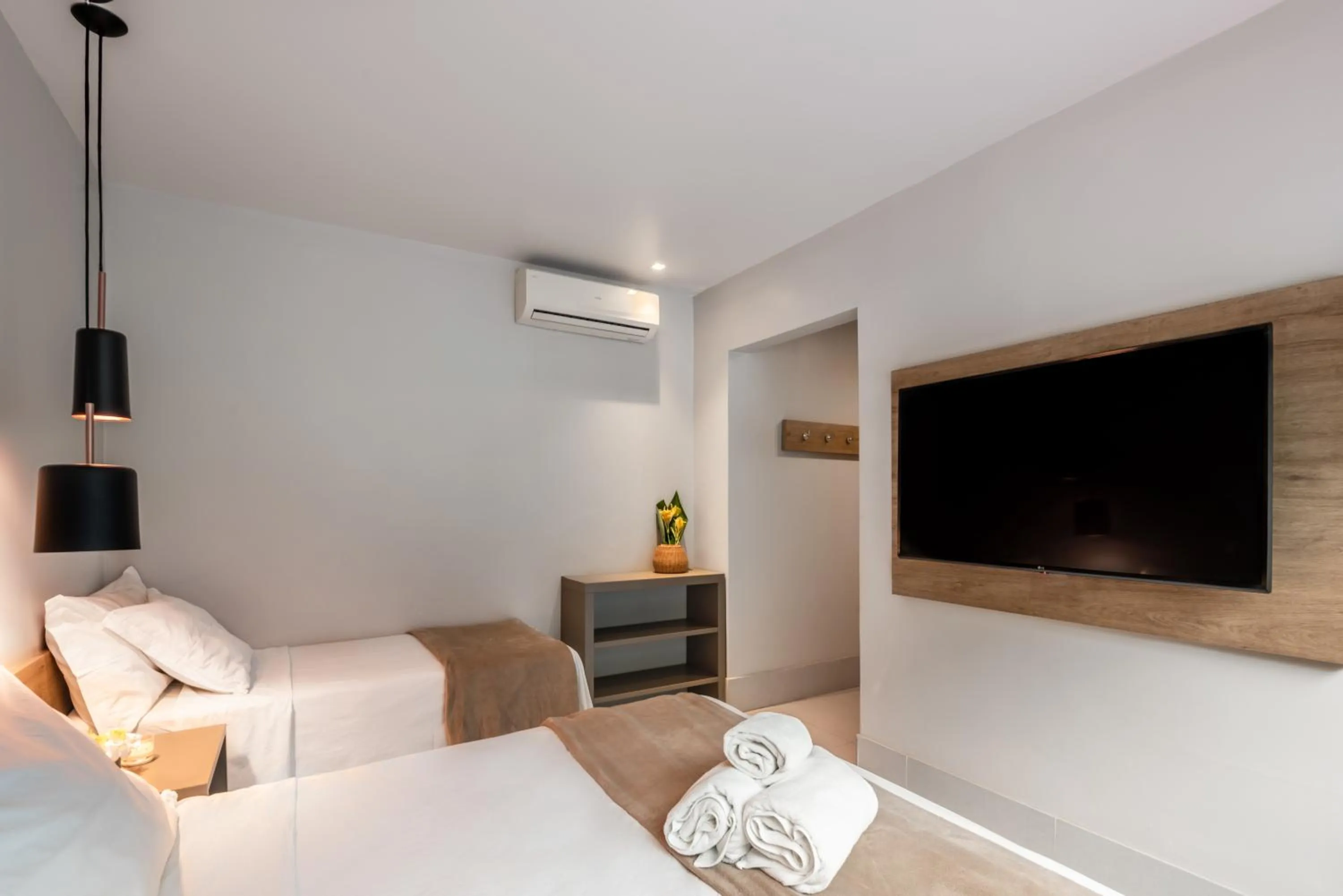 Bedroom, Bed in Pousada Corveta