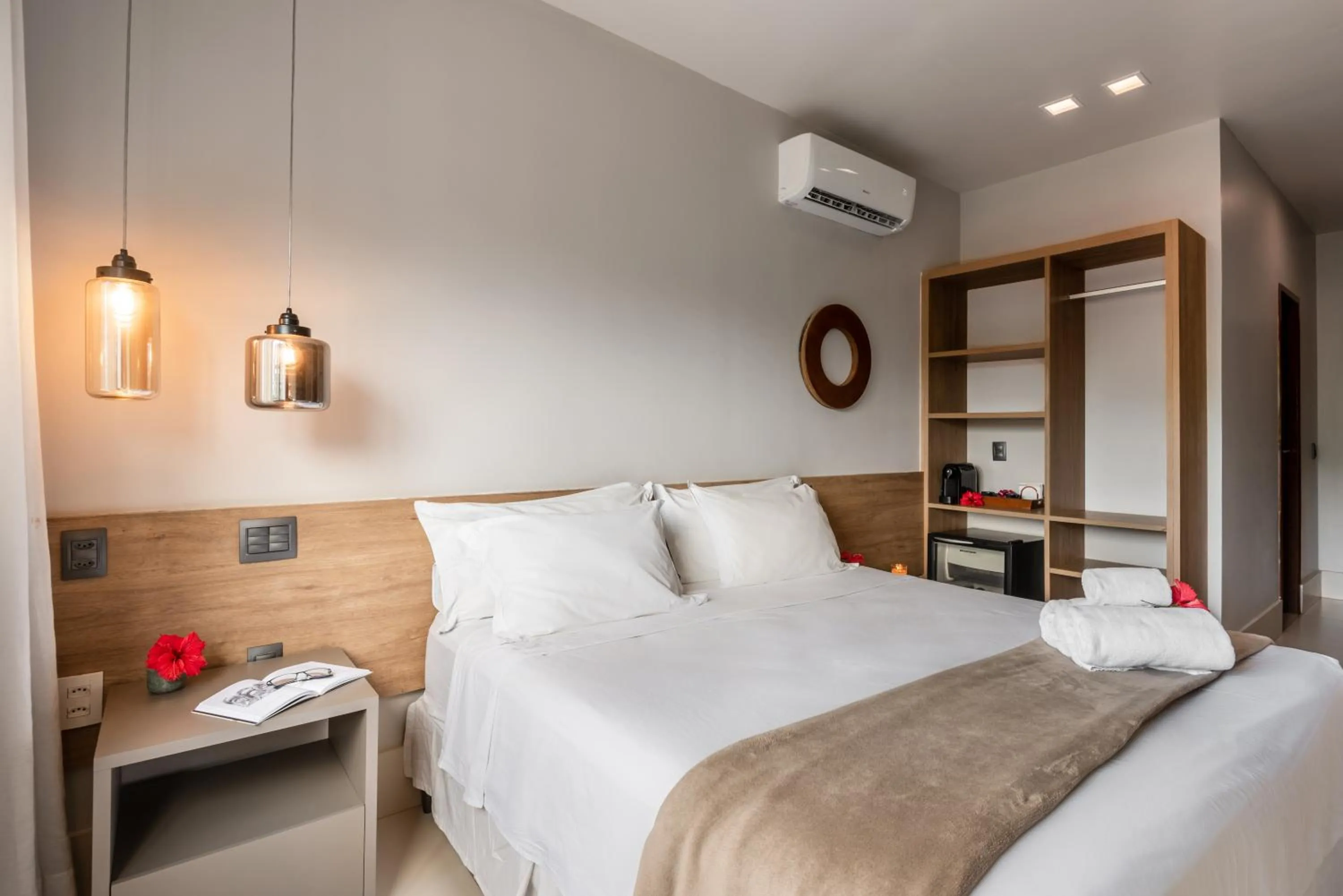 Bedroom, Bed in Pousada Corveta