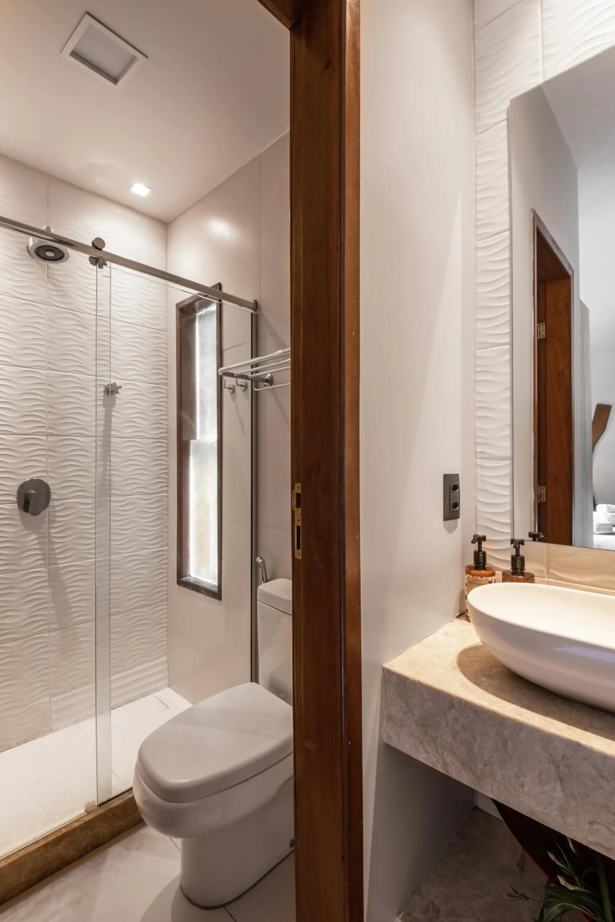 Bathroom in Pousada Corveta