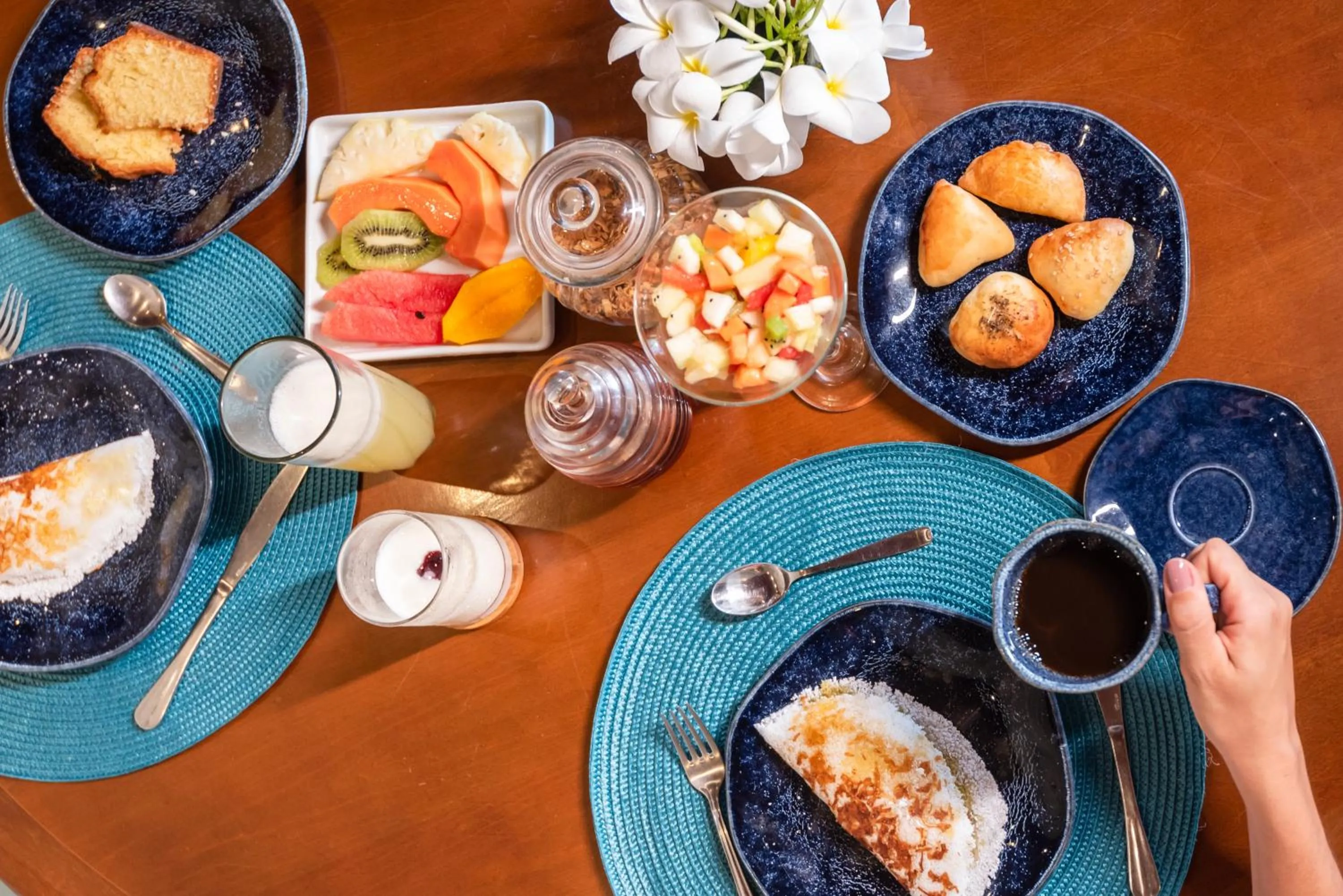 Breakfast in Pousada Corveta